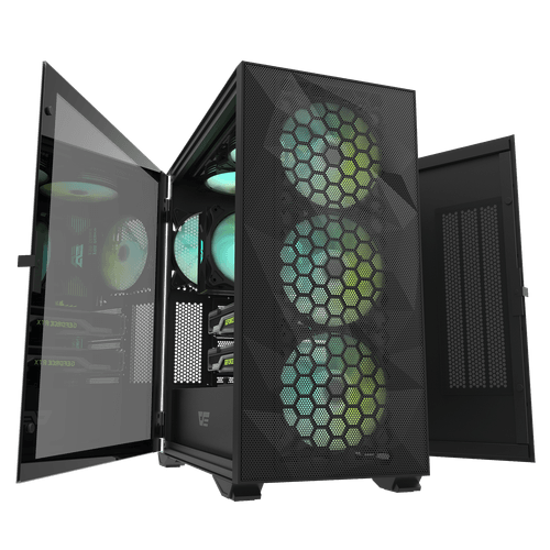 DLX21 Mesh EATX PC Case