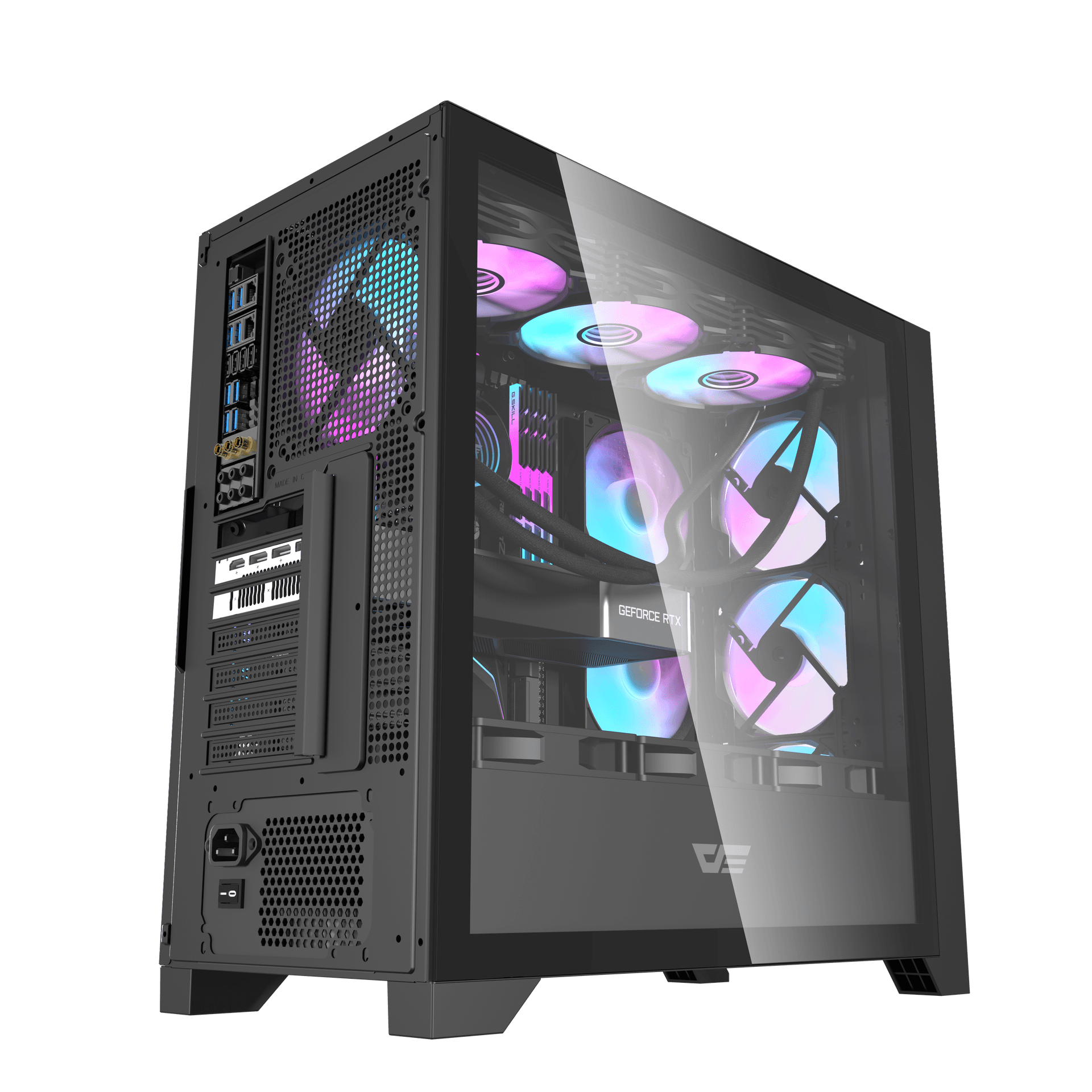 DRX90 Glass ATX PC Case