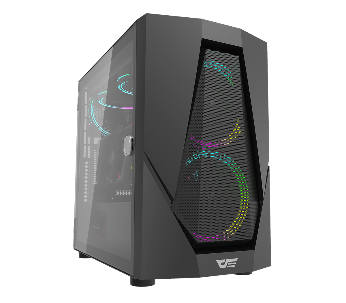 DLM24 MATX PC Case Black