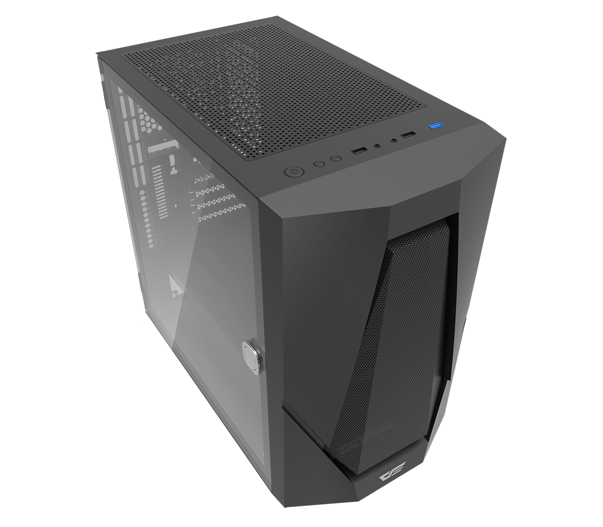 DLM24 MATX PC Case Black