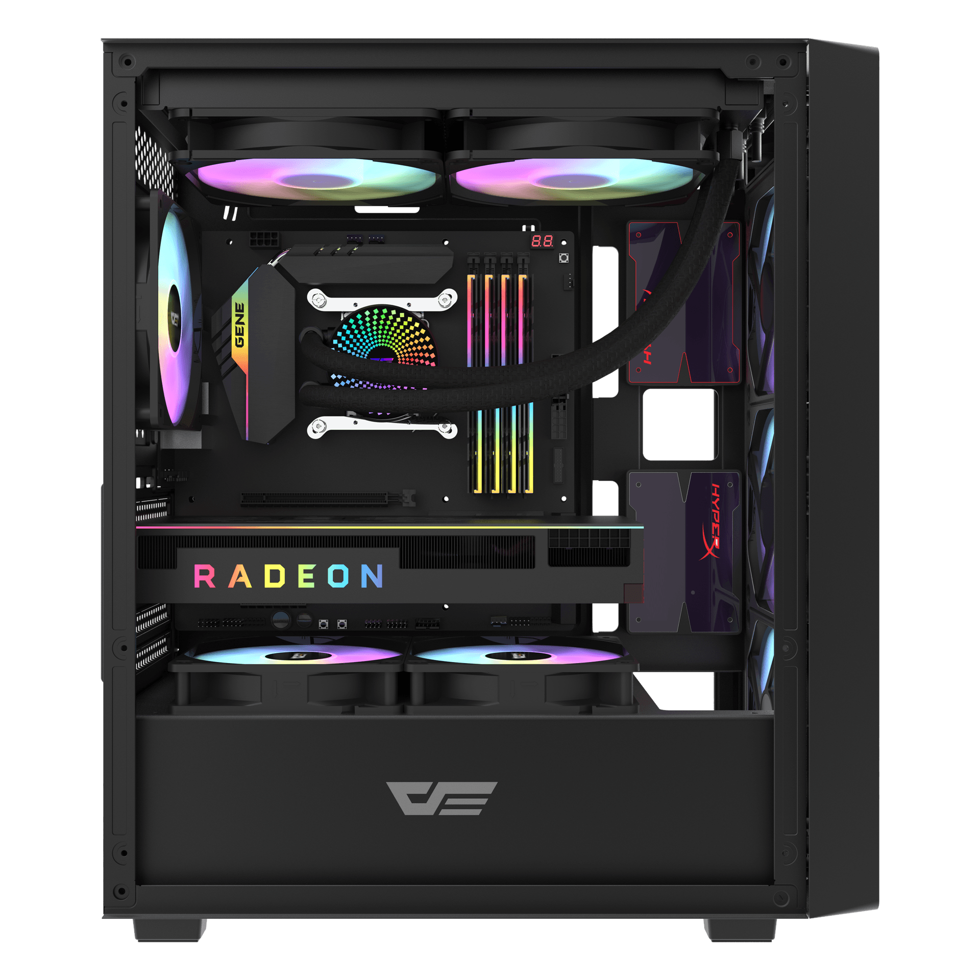 DK353 Mini M-ATX PC Case