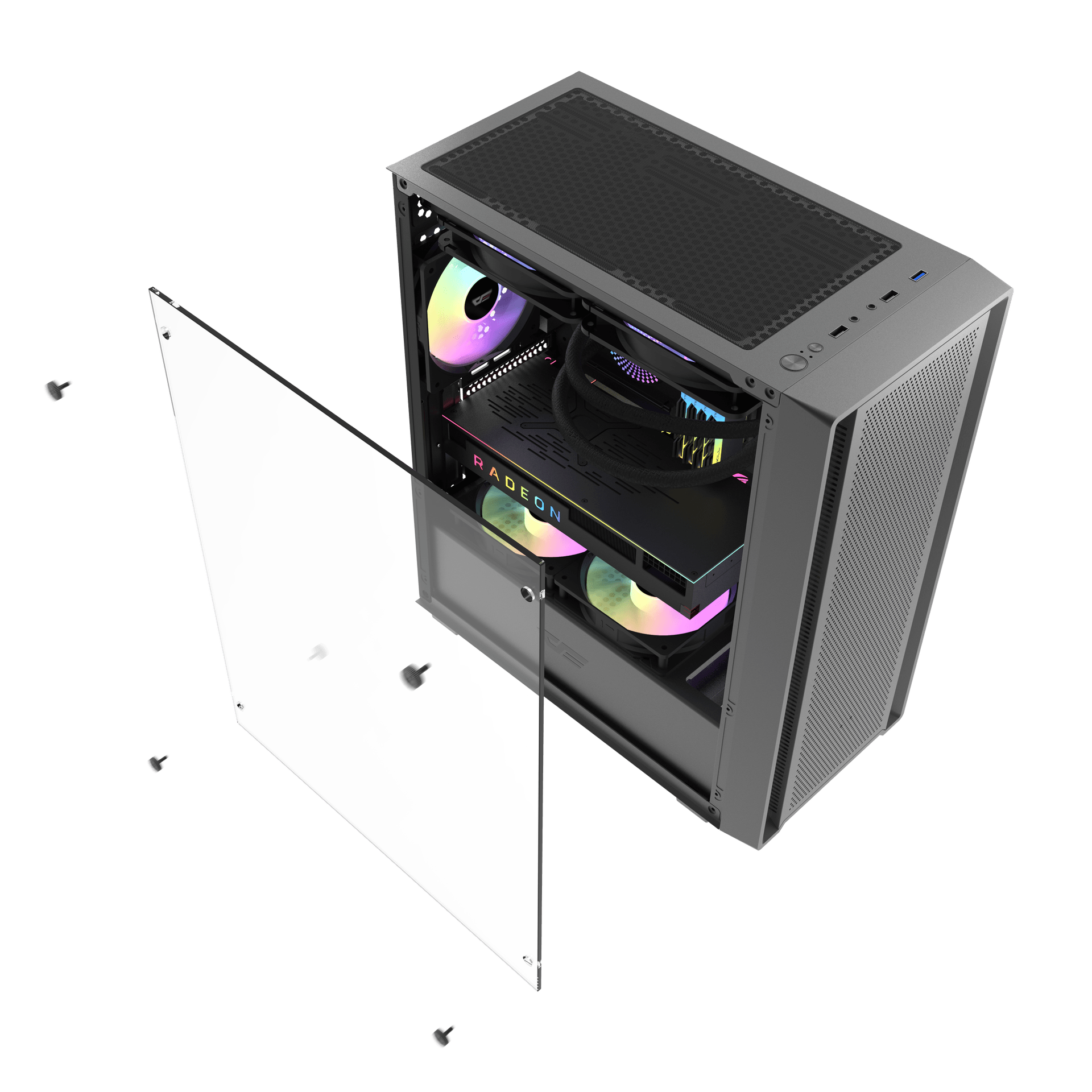 DK353 Mini M-ATX PC Case