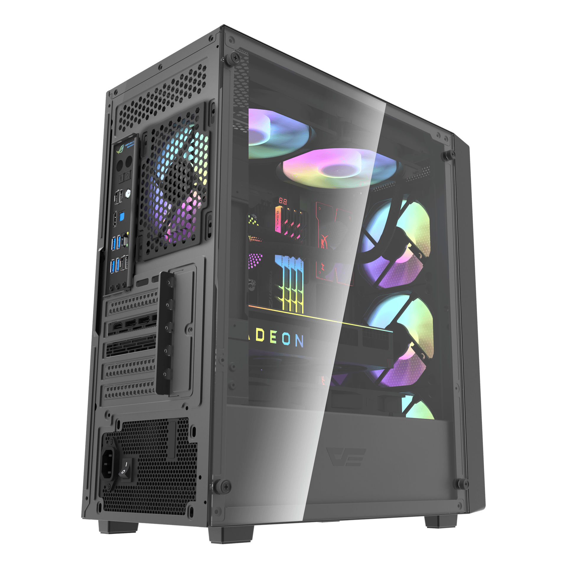 DK353 Mini M-ATX PC Case