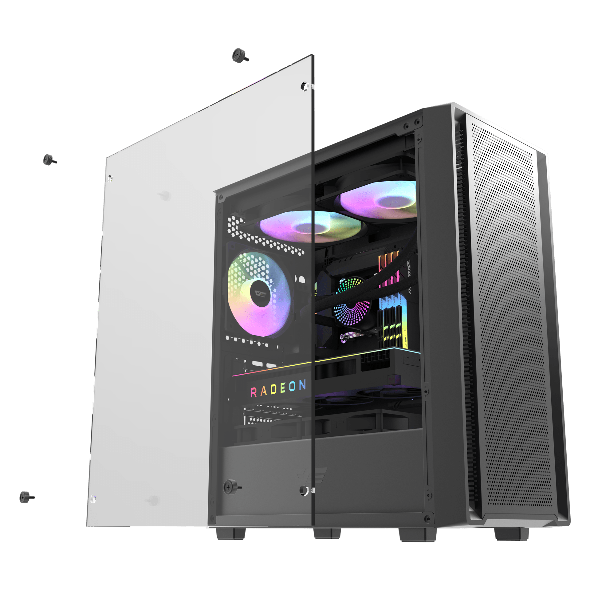 DK353 Mini M-ATX PC Case