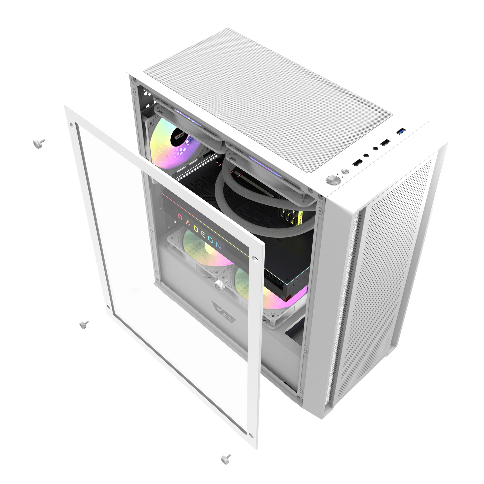 DK353 Mini M-ATX PC Case