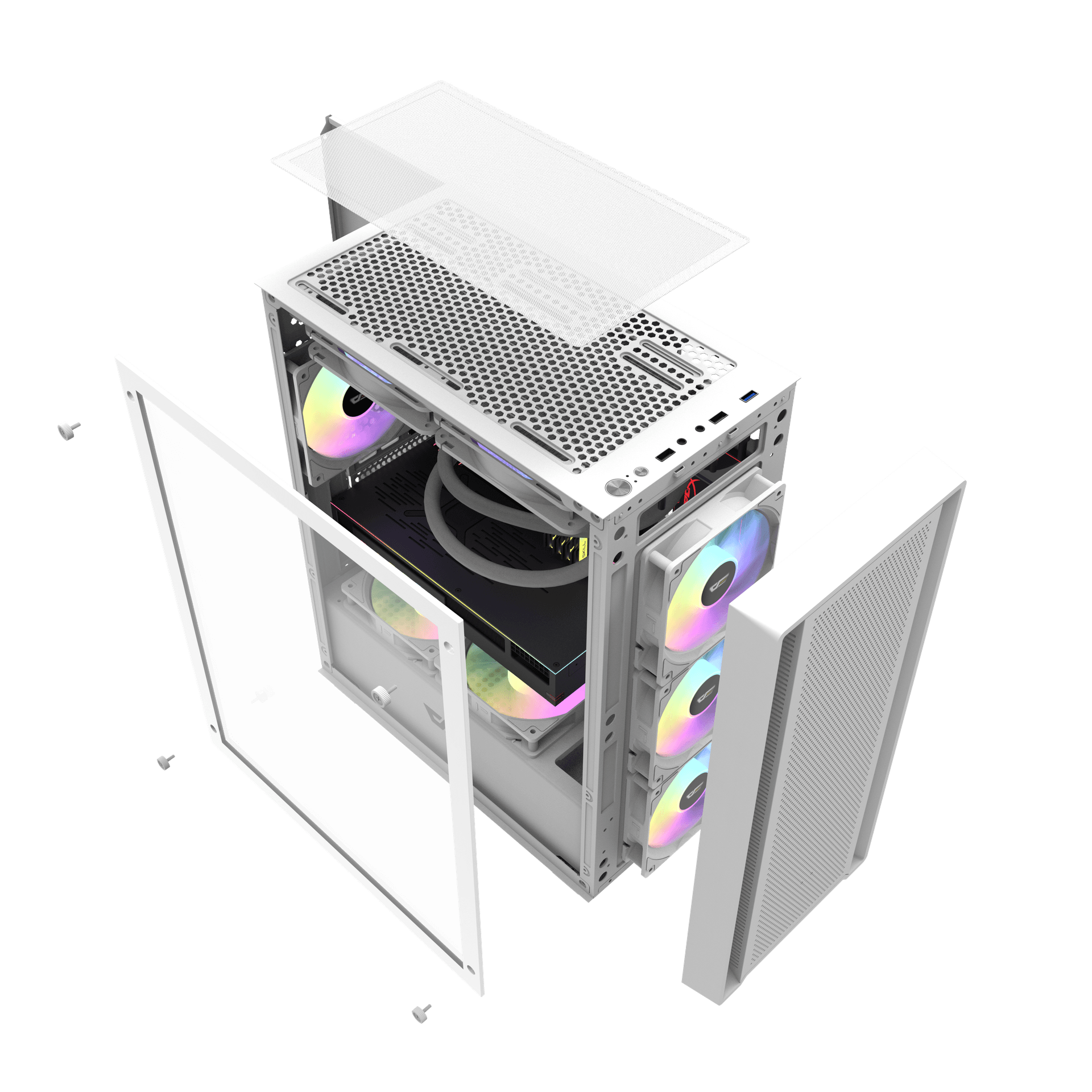 DK353 Mini M-ATX PC Case