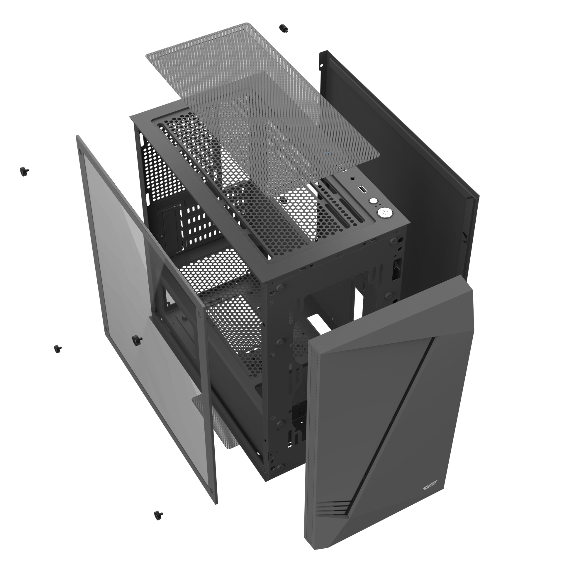 AL390 M-ATX PC Case