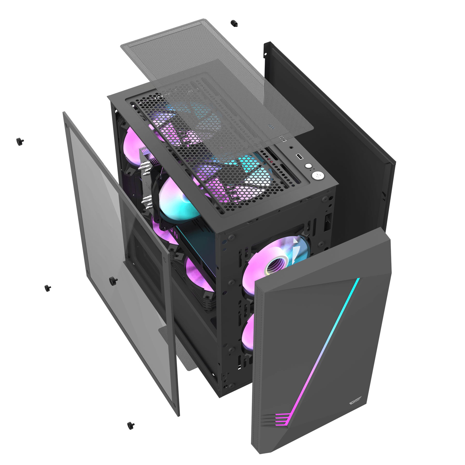 AL390 M-ATX PC Case