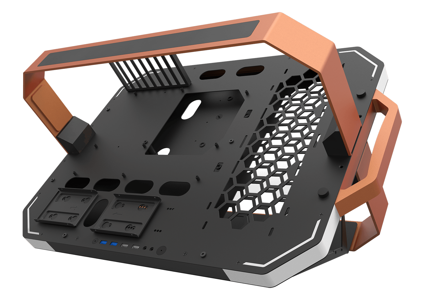 Blade-X Open Frame Luxury Gaming Case