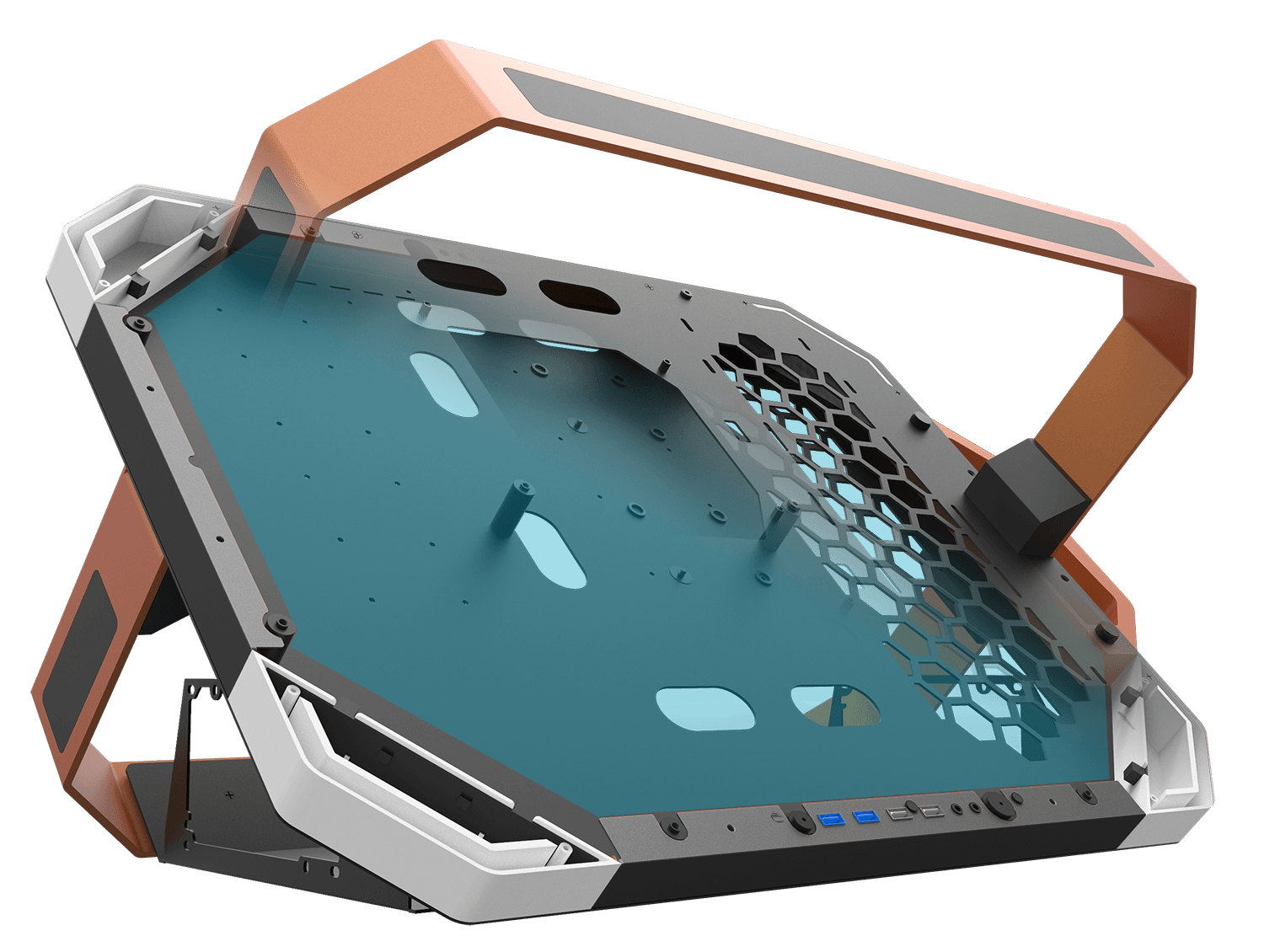 Blade-X Open Frame Luxury Gaming Case