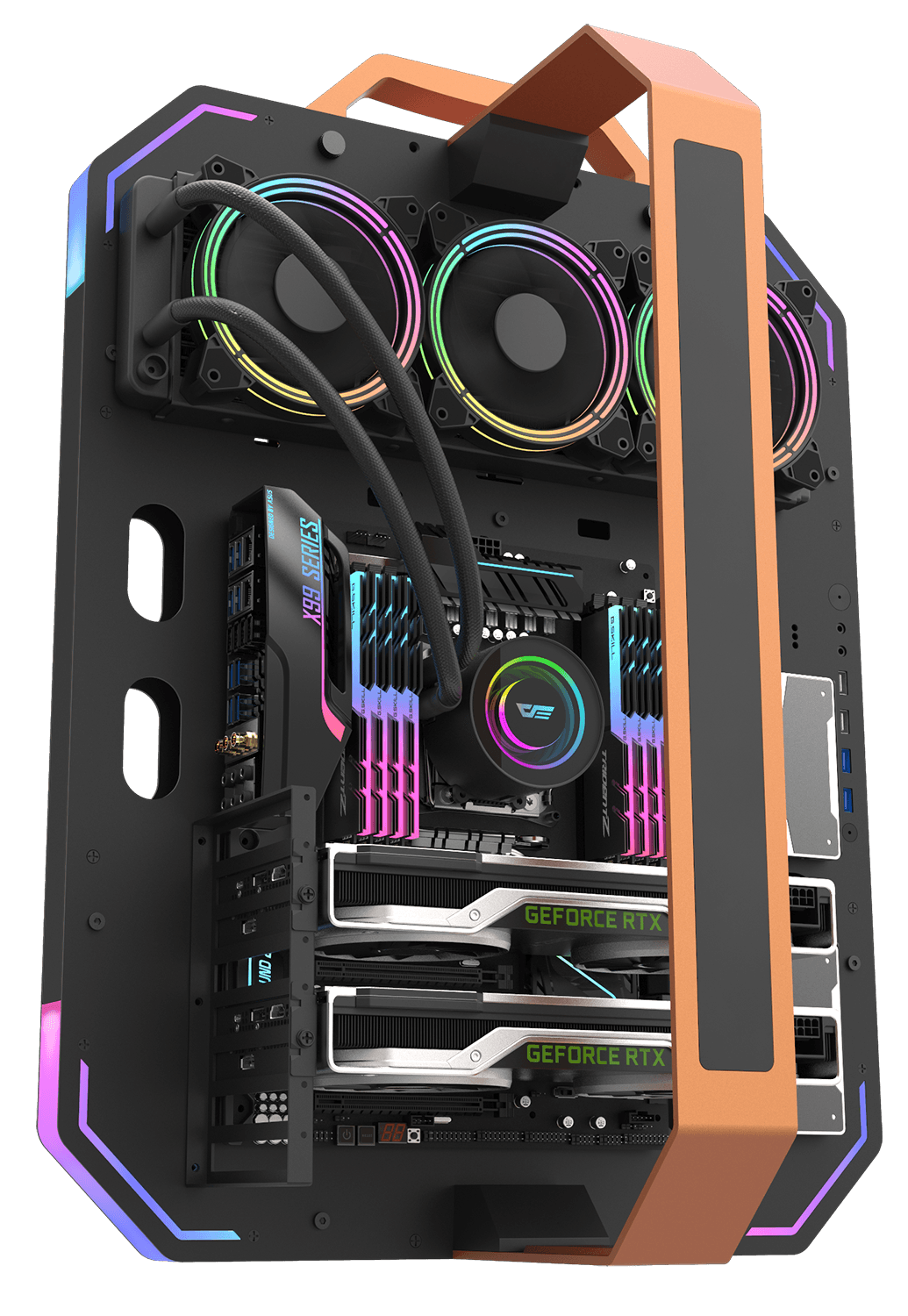 Blade-X Open Frame Luxury Gaming Case