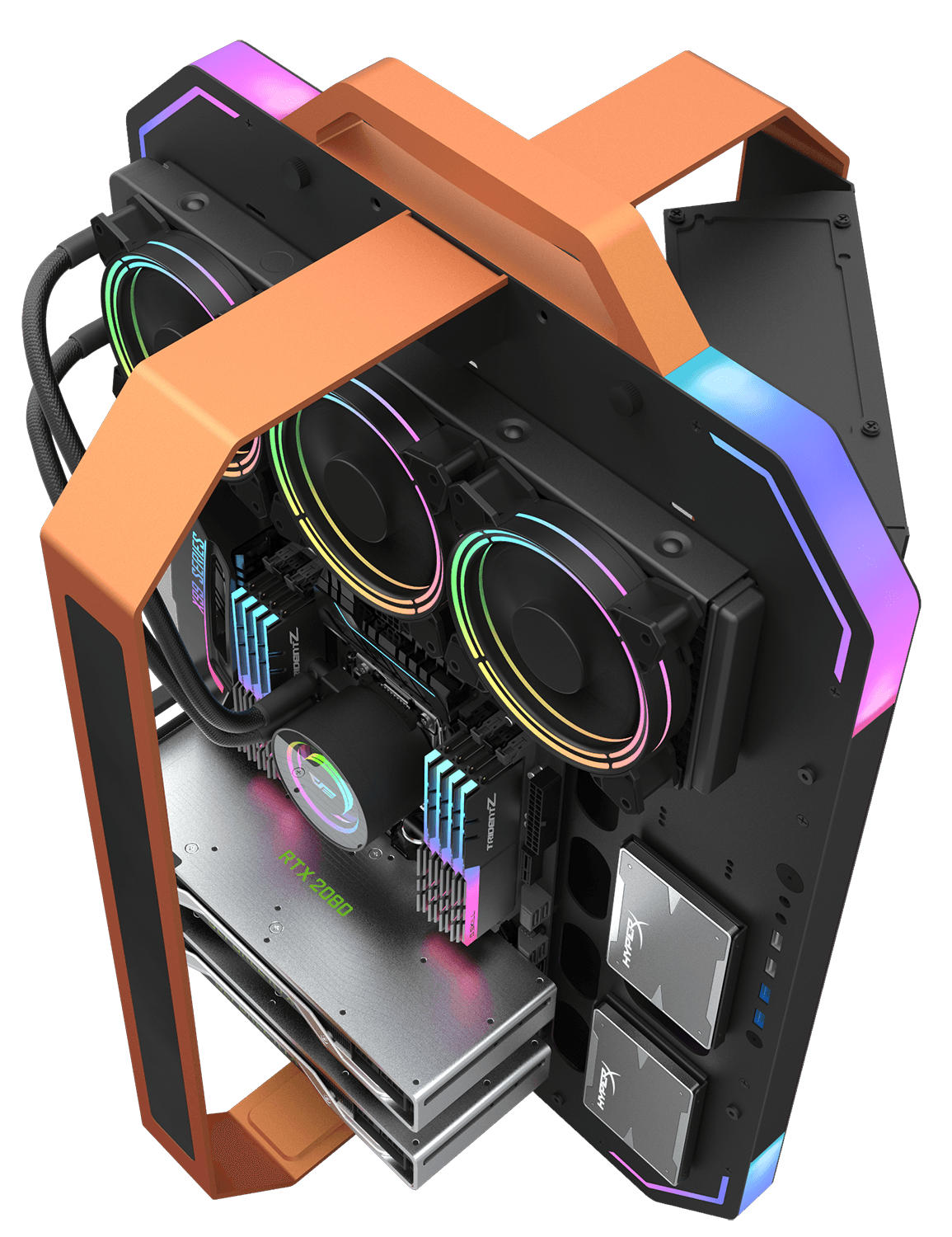 Blade-X Open Frame Luxury Gaming Case