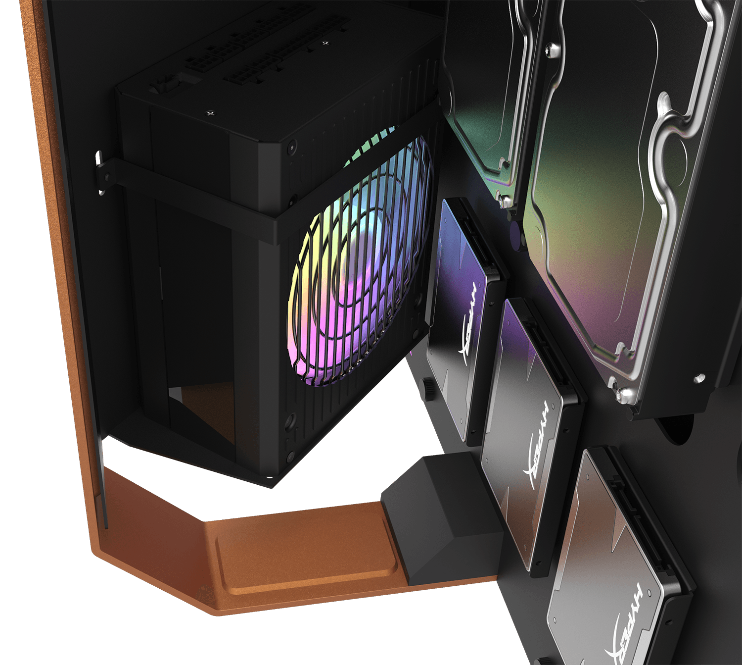 Blade-X Open Frame Luxury Gaming Case