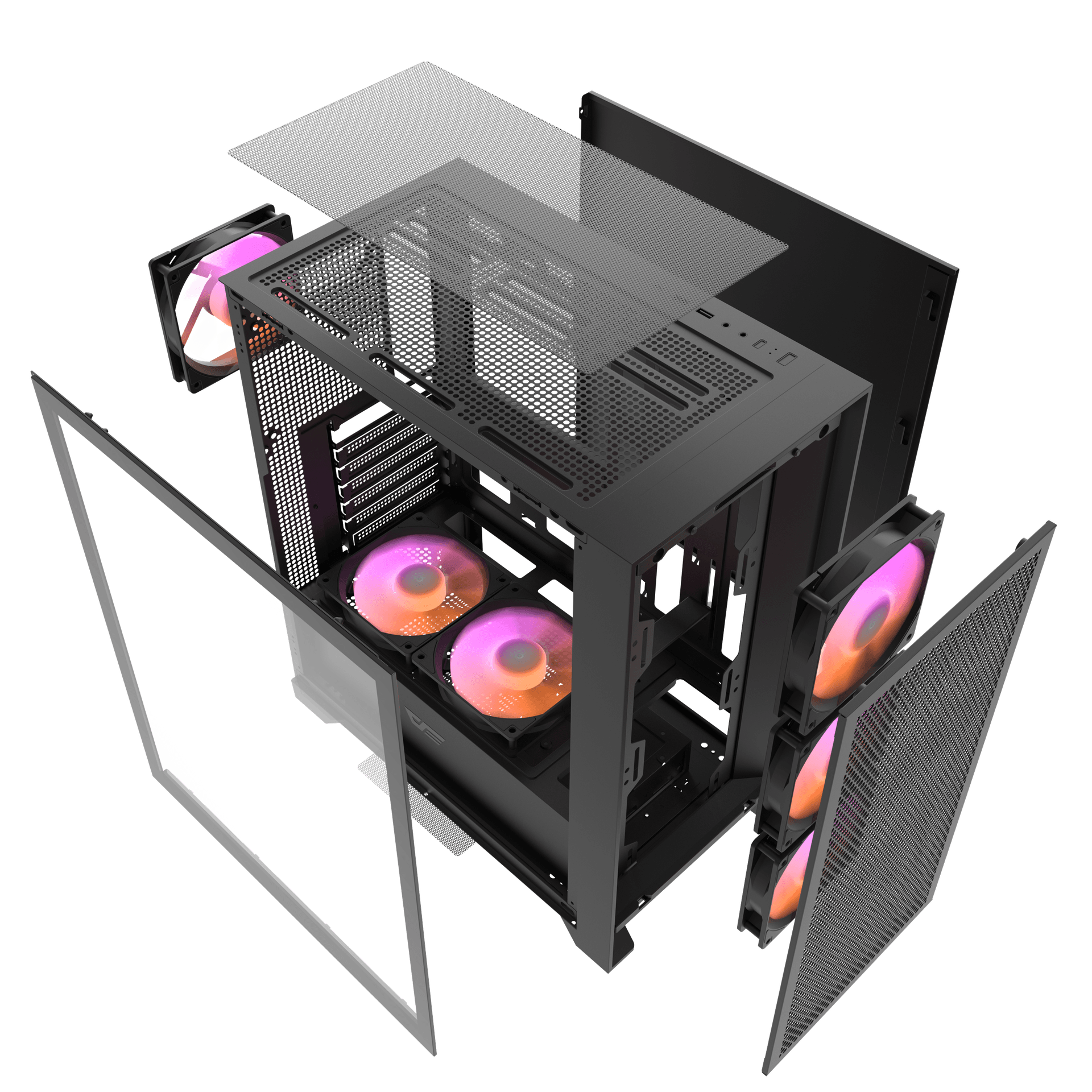 DRX70 Mesh ATX PC Case