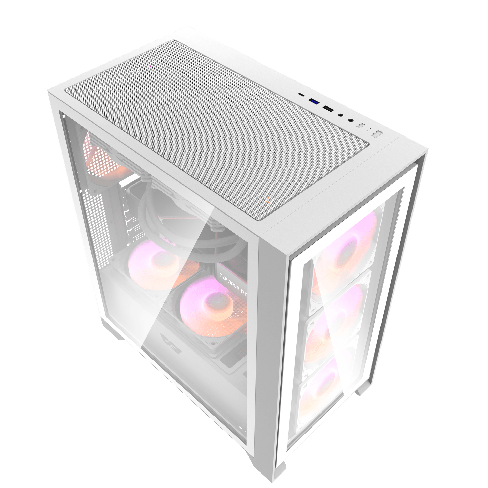 DRX70 Glass ATX PC Case