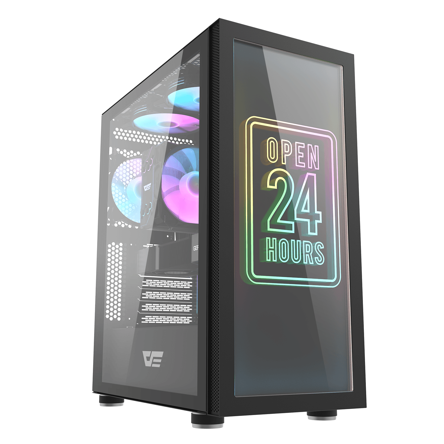 DK210 Graffiti ATX PC Case