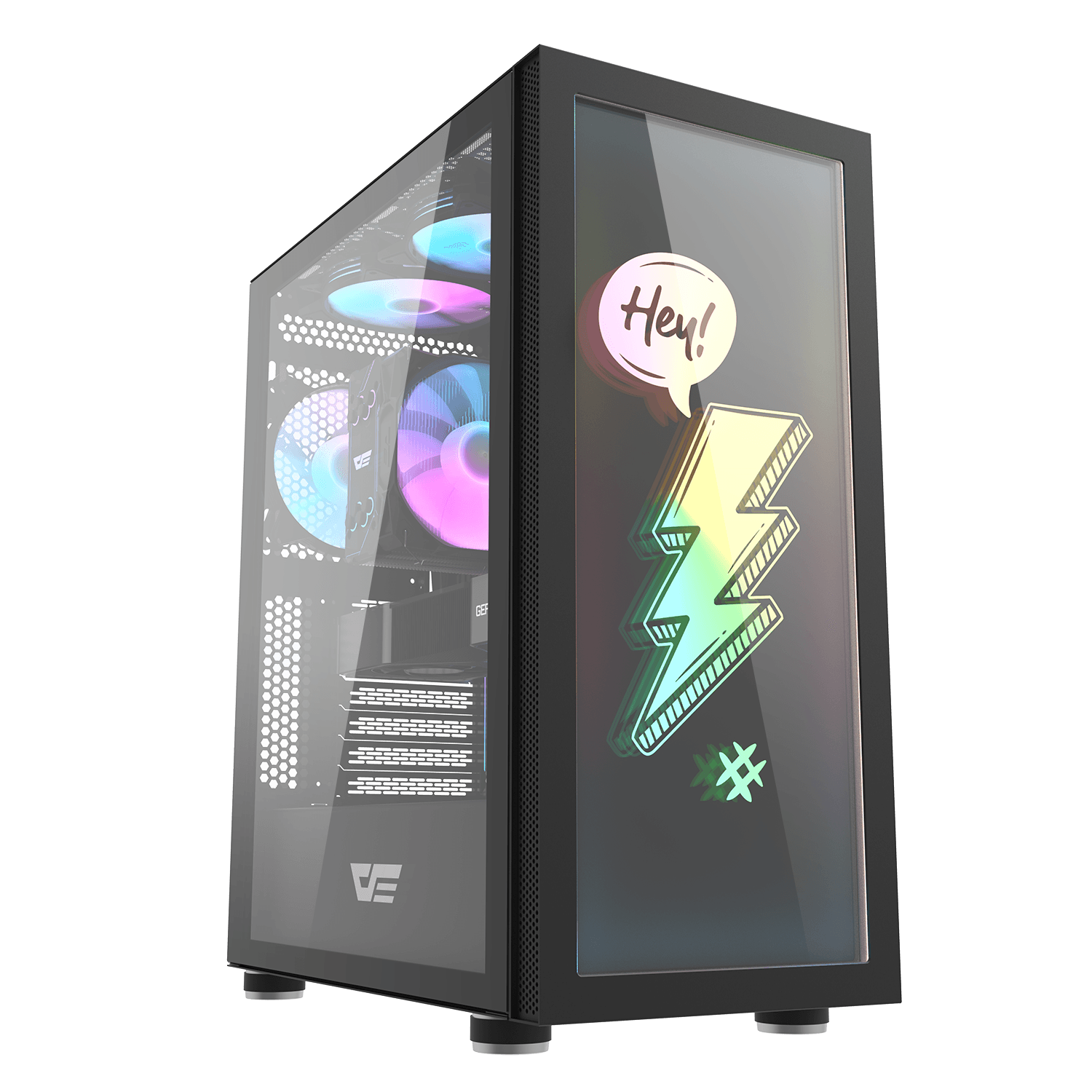 DK210 Graffiti ATX PC Case