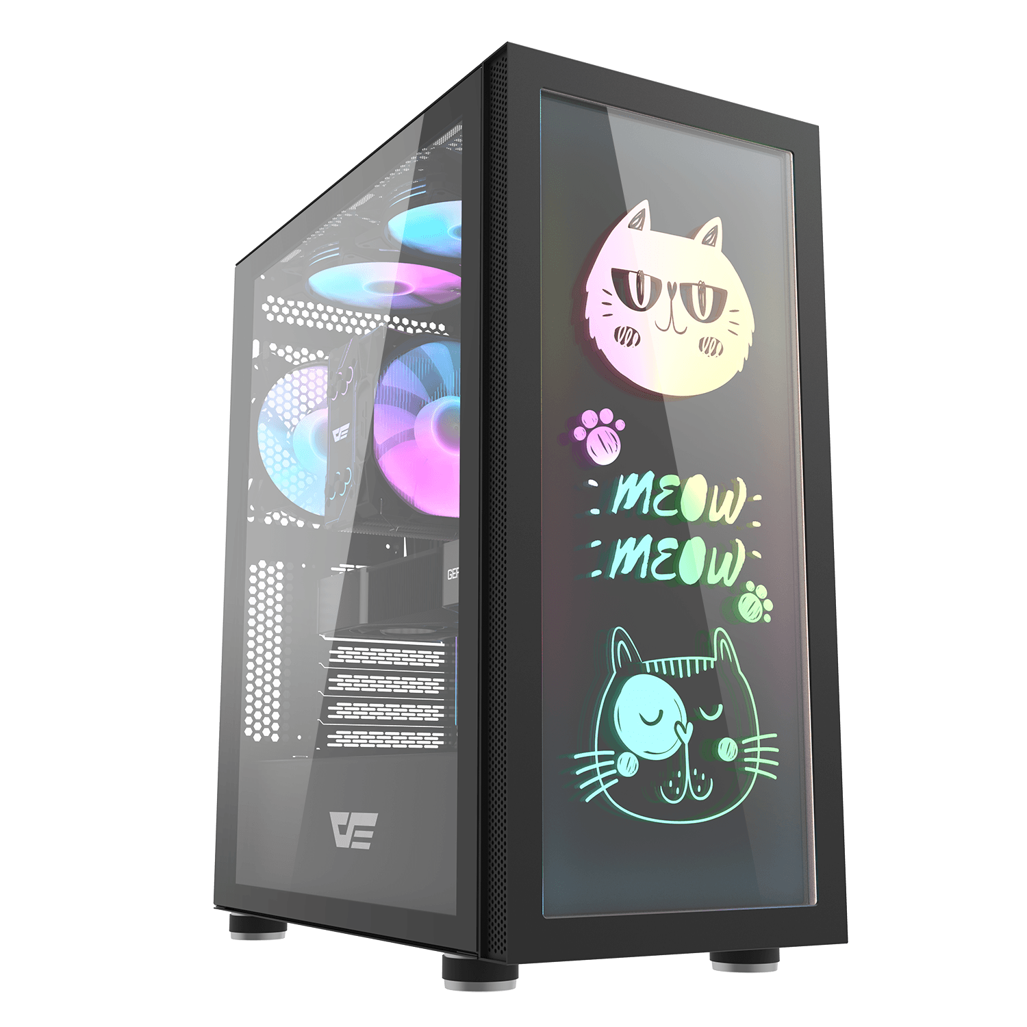 DK210 Graffiti ATX PC Case