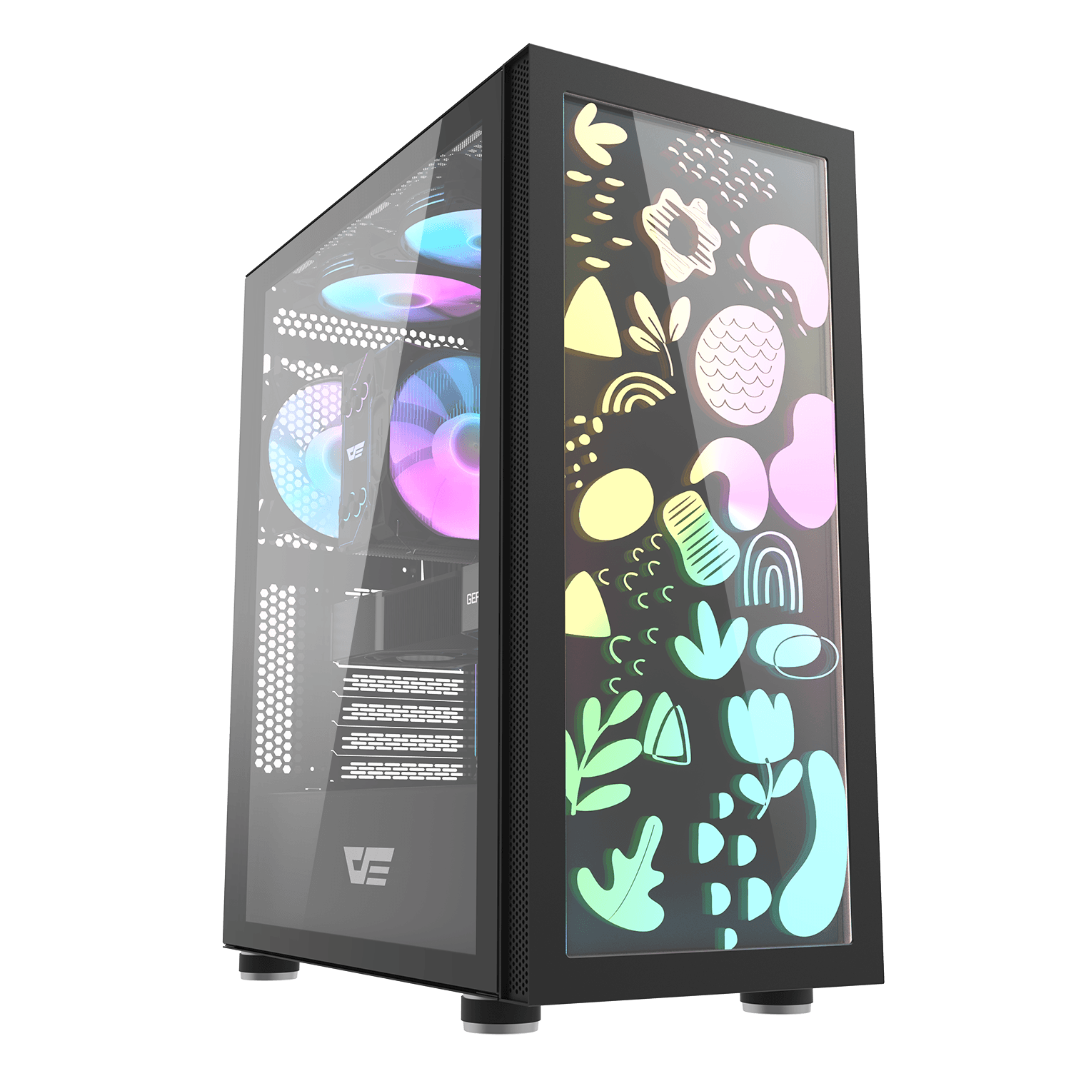 DK210 Graffiti ATX PC Case