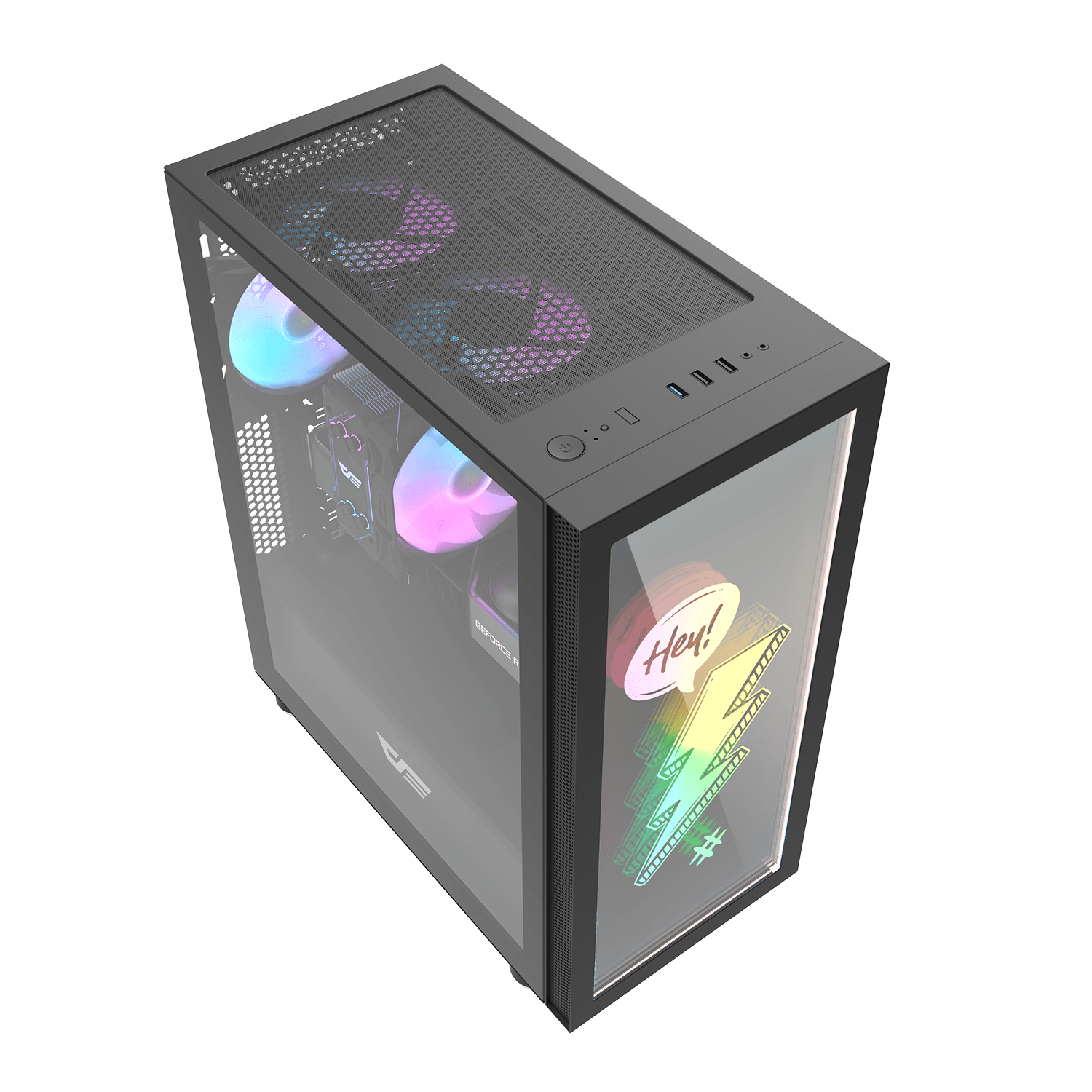 DK210 Graffiti ATX PC Case