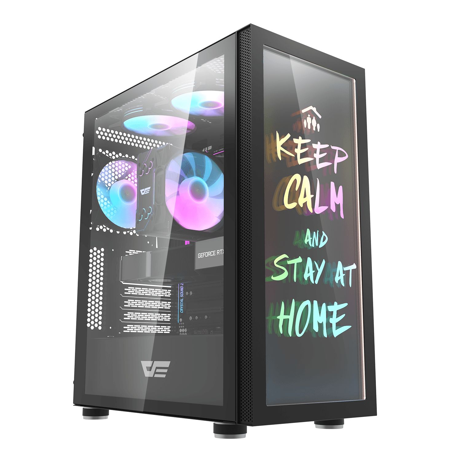 DK210 Graffiti ATX PC Case