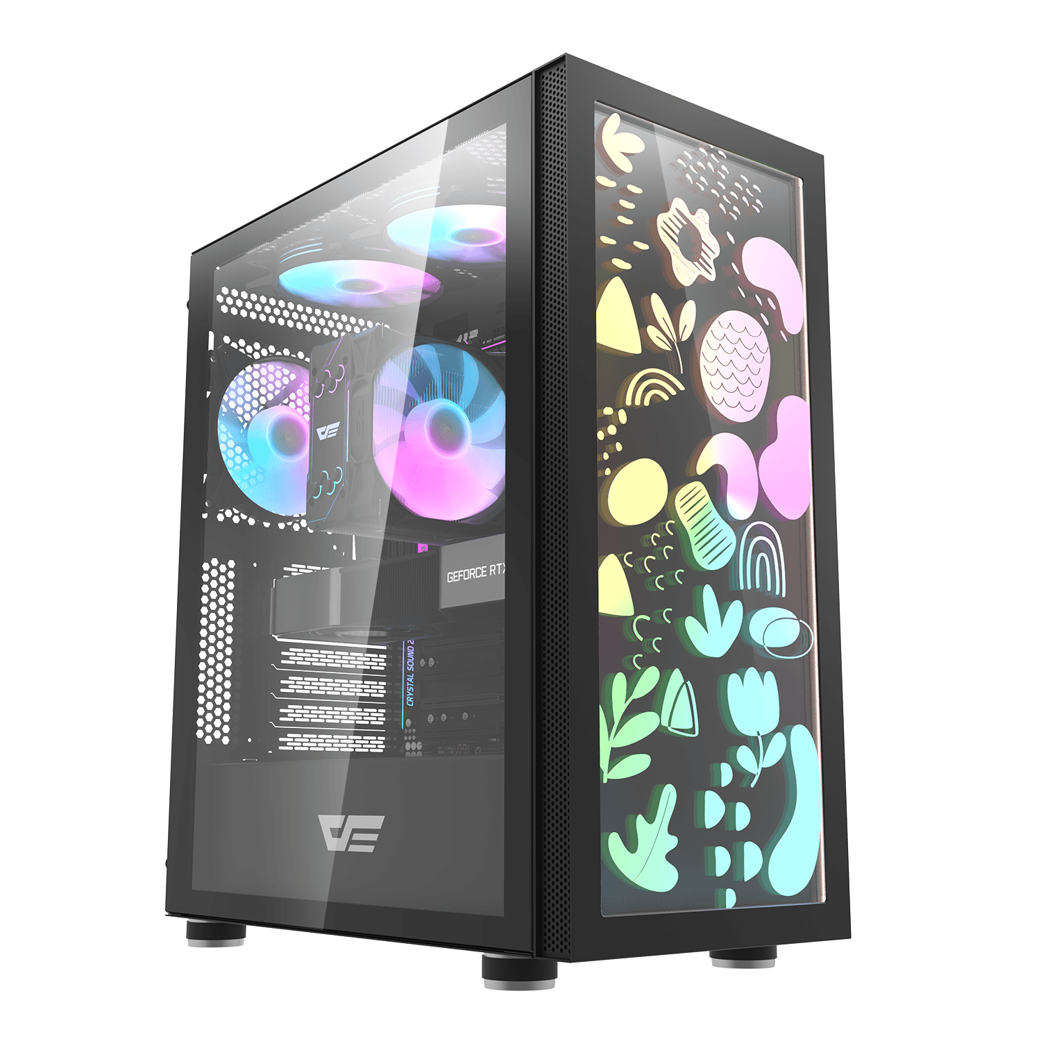 DK210 Graffiti ATX PC Case