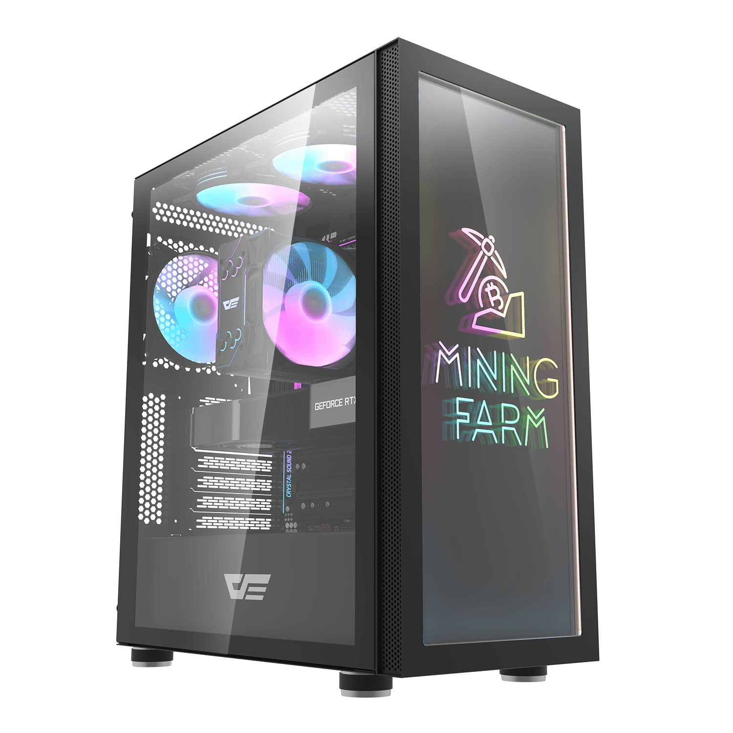 DK210 Graffiti ATX PC Case