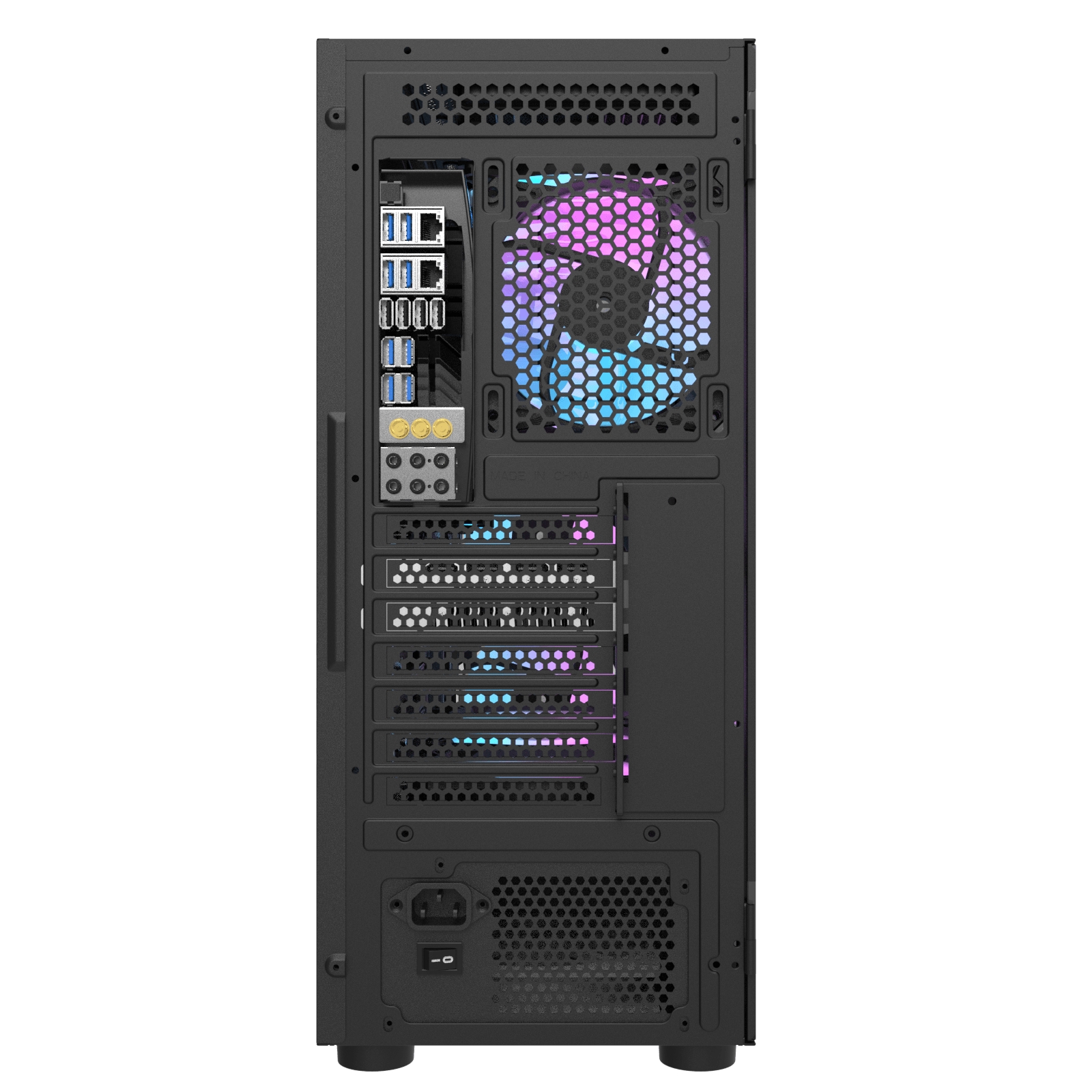 DK431 Glass E-ATX PC Case