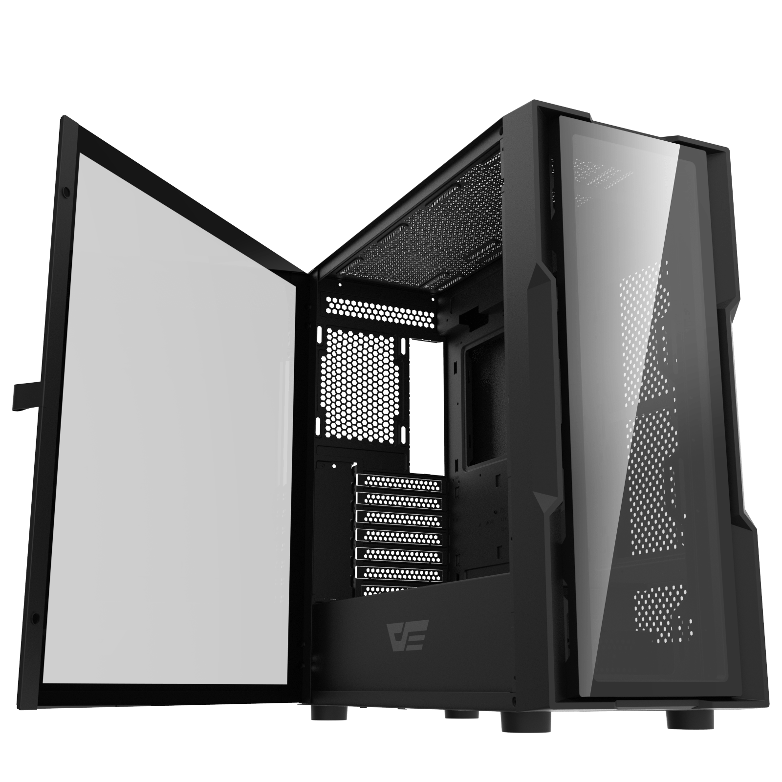 DK431 Glass E-ATX PC Case