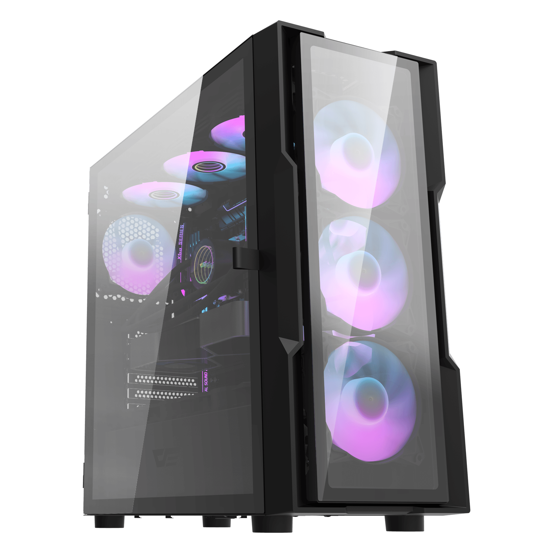 DK431 Glass E-ATX PC Case