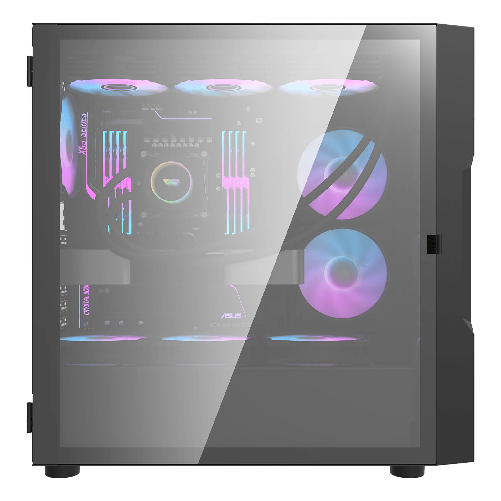 DK431 Glass E-ATX PC Case