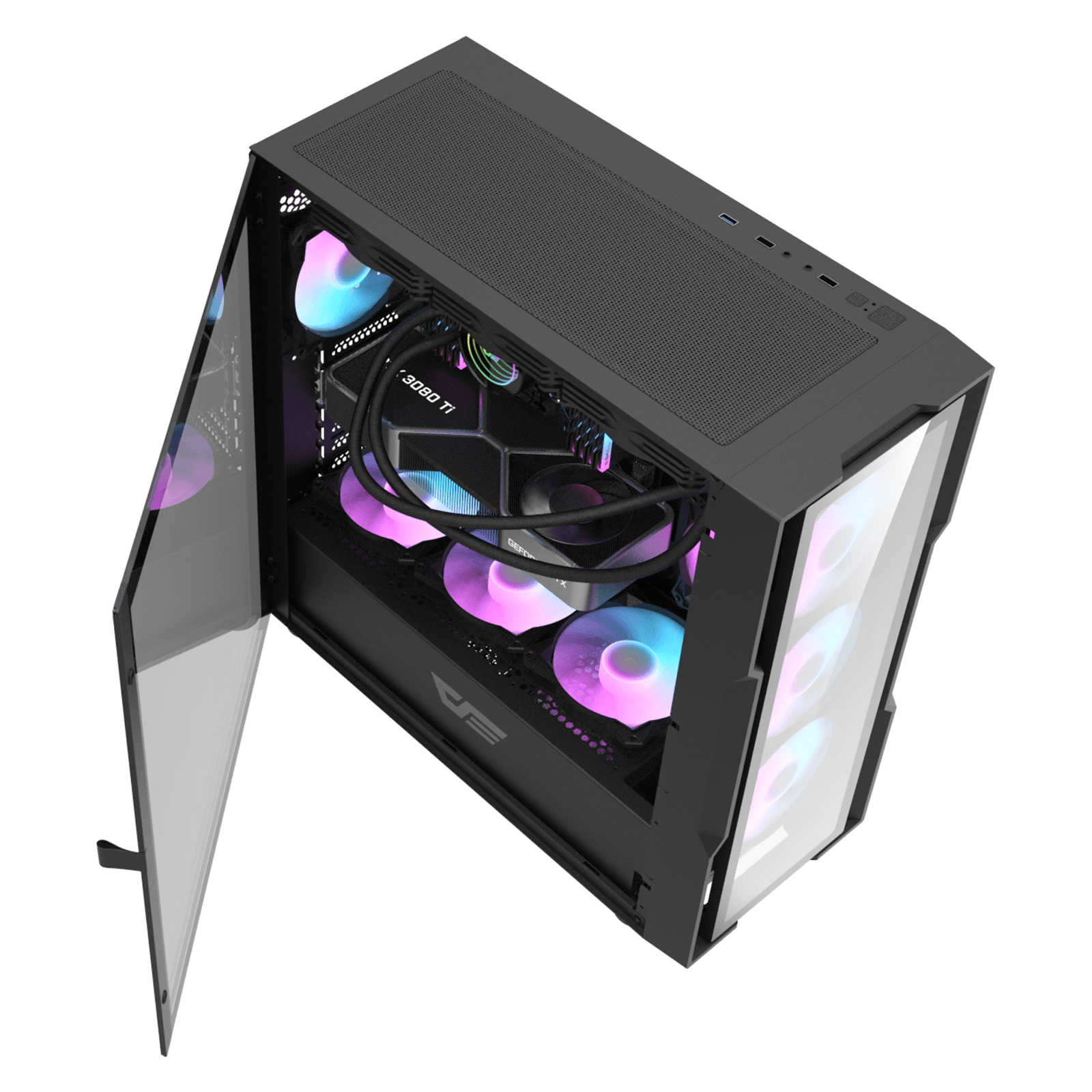 DK431 Glass E-ATX PC Case