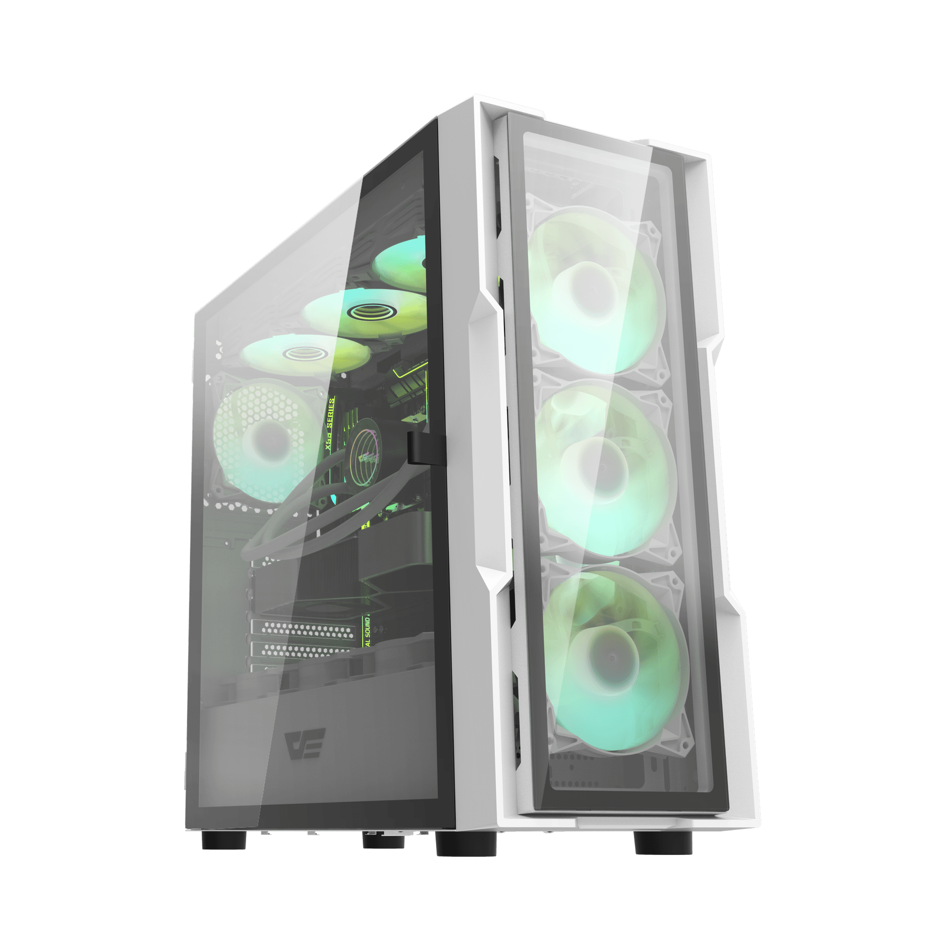 DK431 Glass E-ATX PC Case