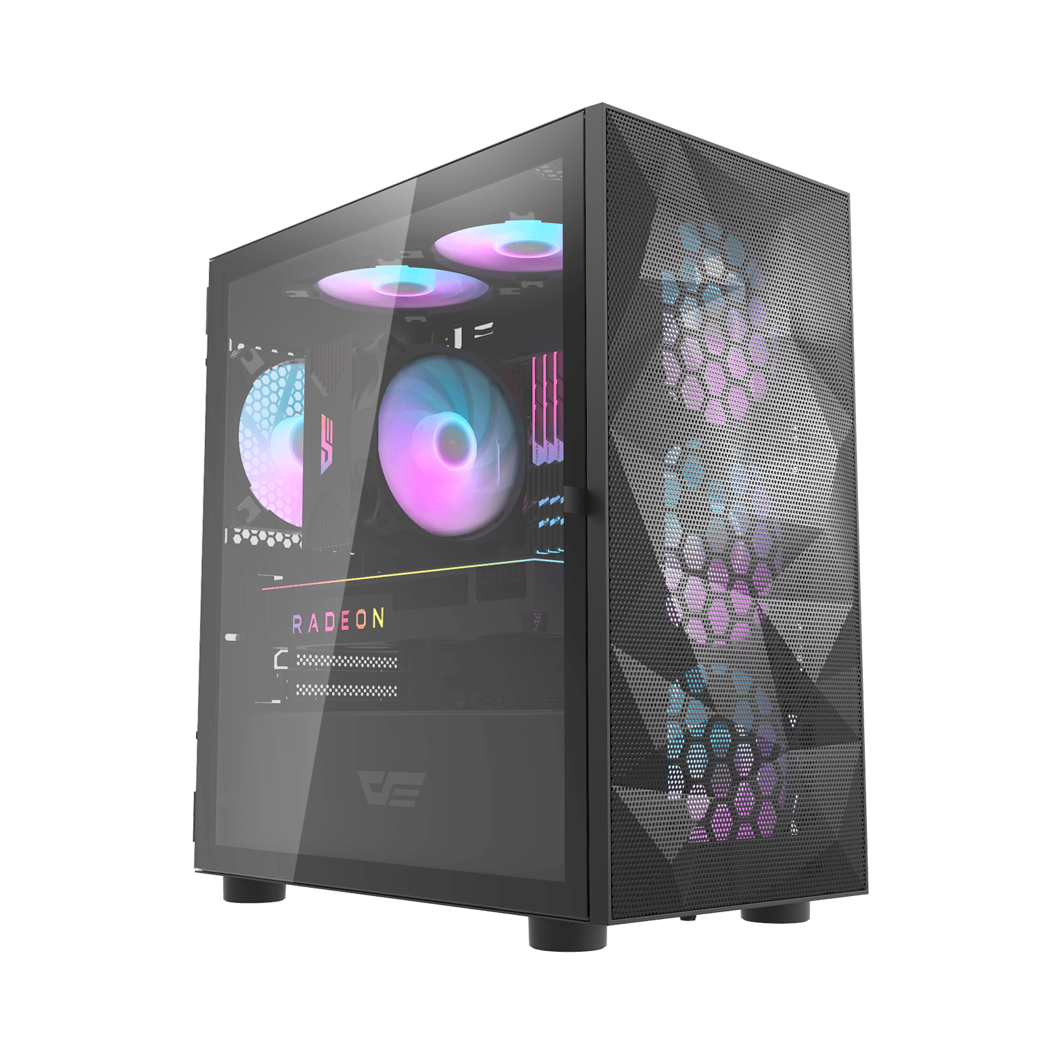 DLM21 Mesh MATX PC Case