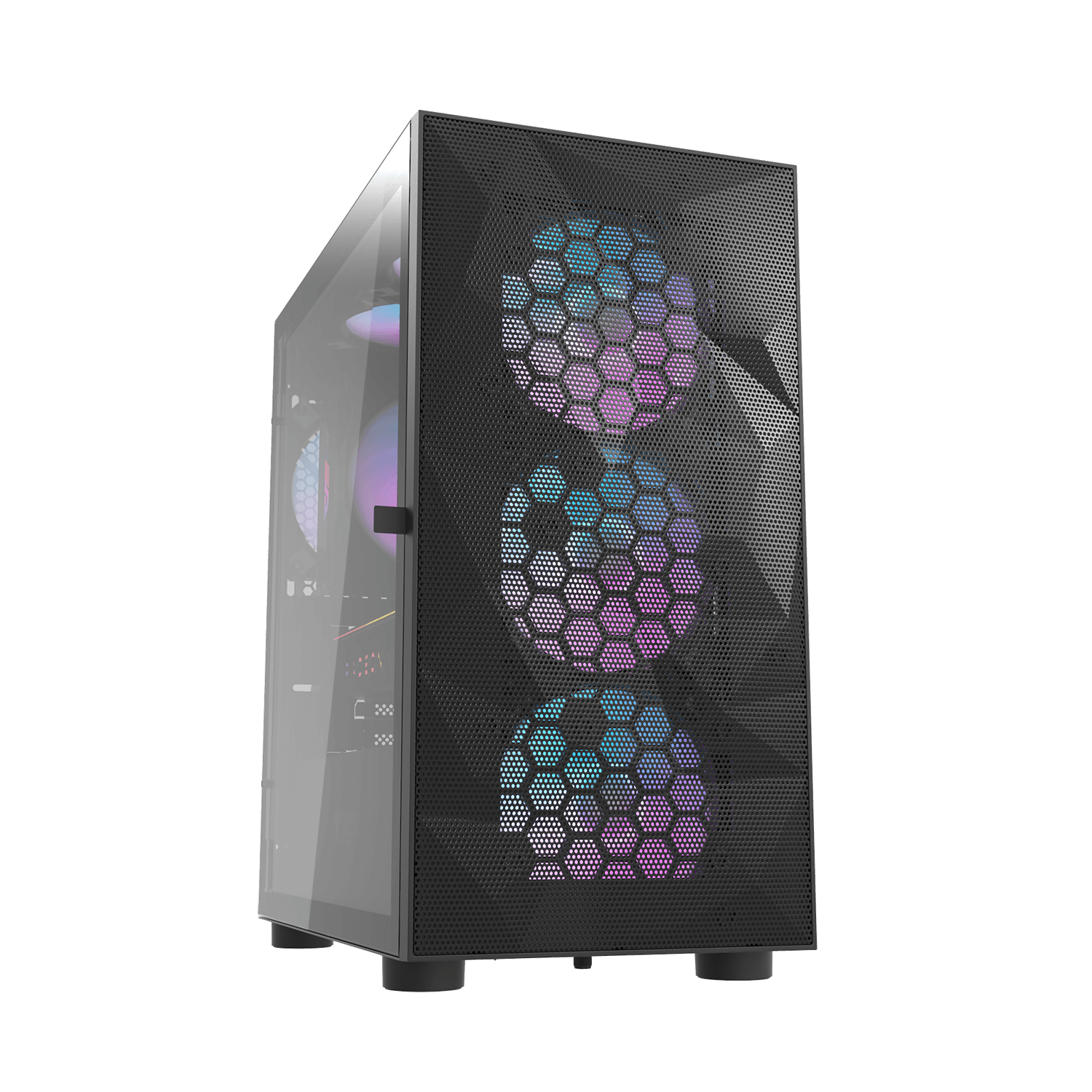 DLM21 Mesh MATX PC Case