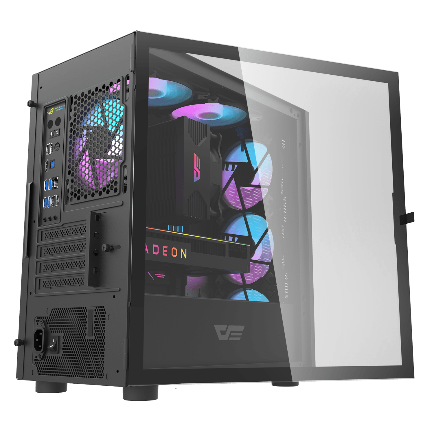 DLM21 Mesh MATX PC Case