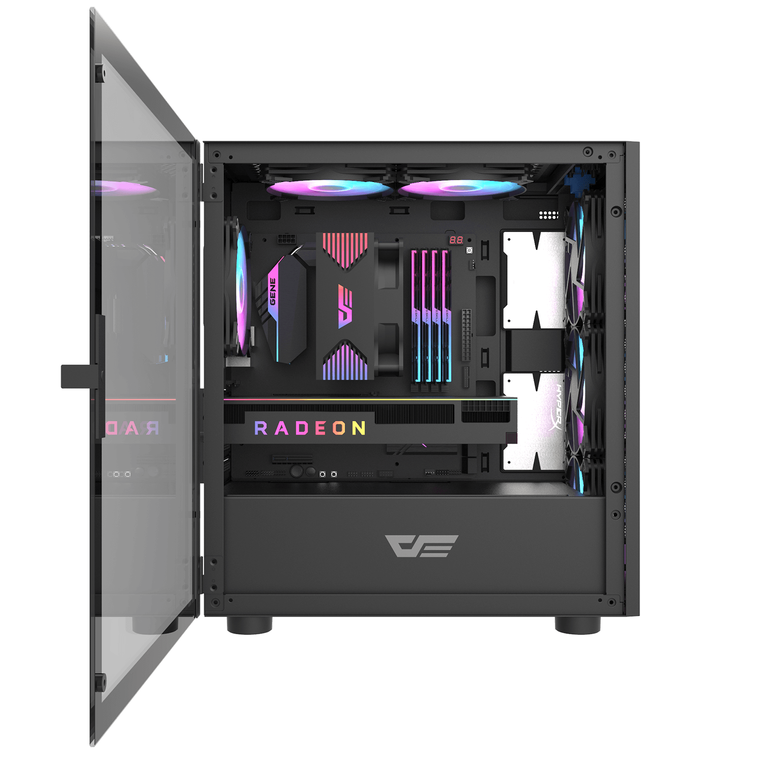 DLM21 Mesh MATX PC Case