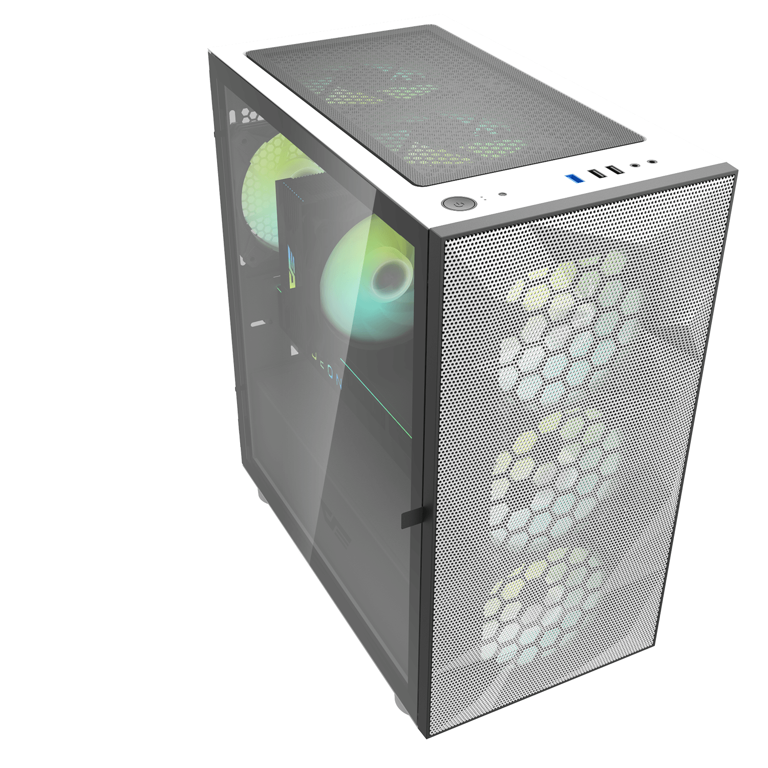 DLM21 Mesh MATX PC Case