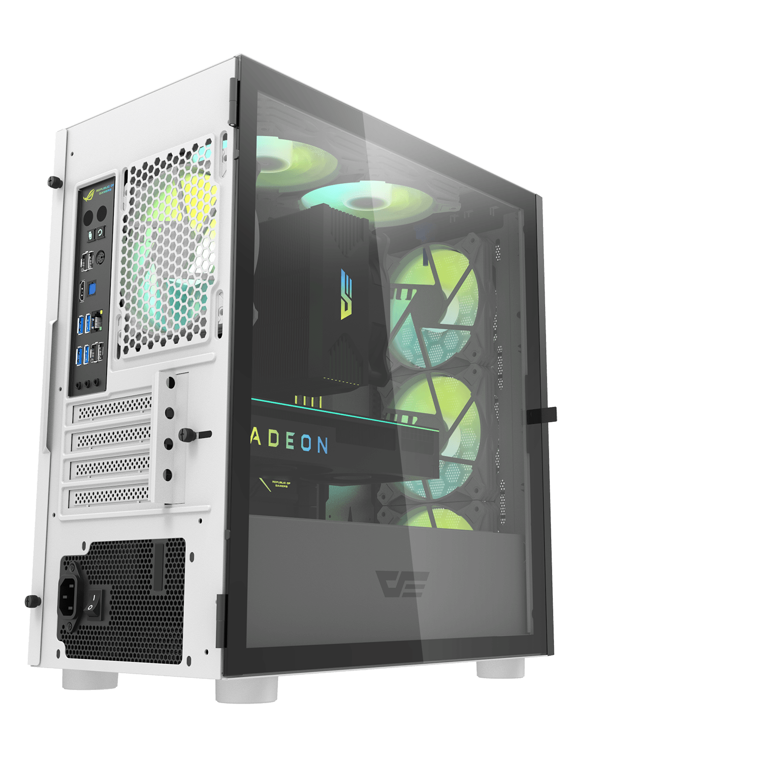 DLM21 Mesh MATX PC Case