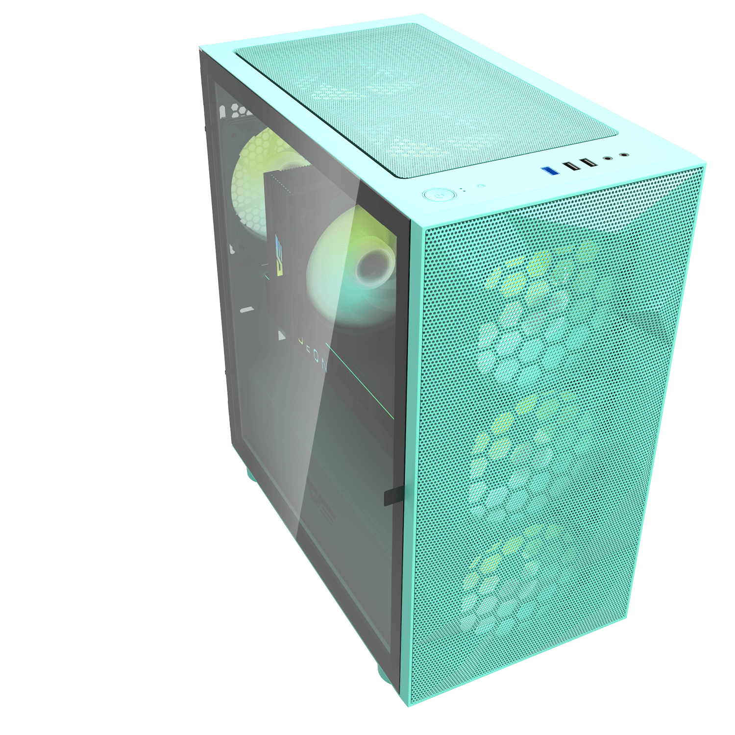 DLM21 Mesh MATX PC Case