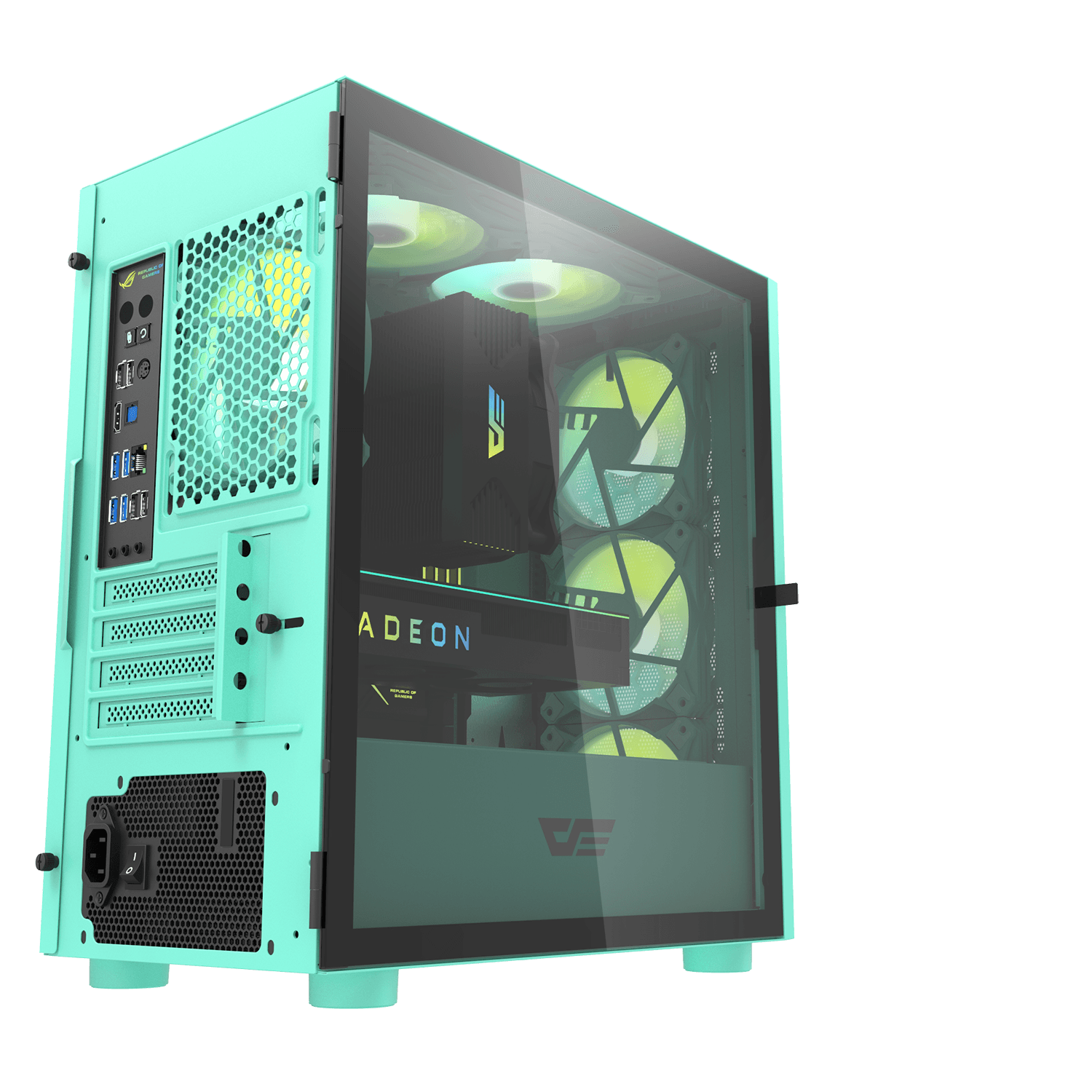 DLM21 Mesh MATX PC Case