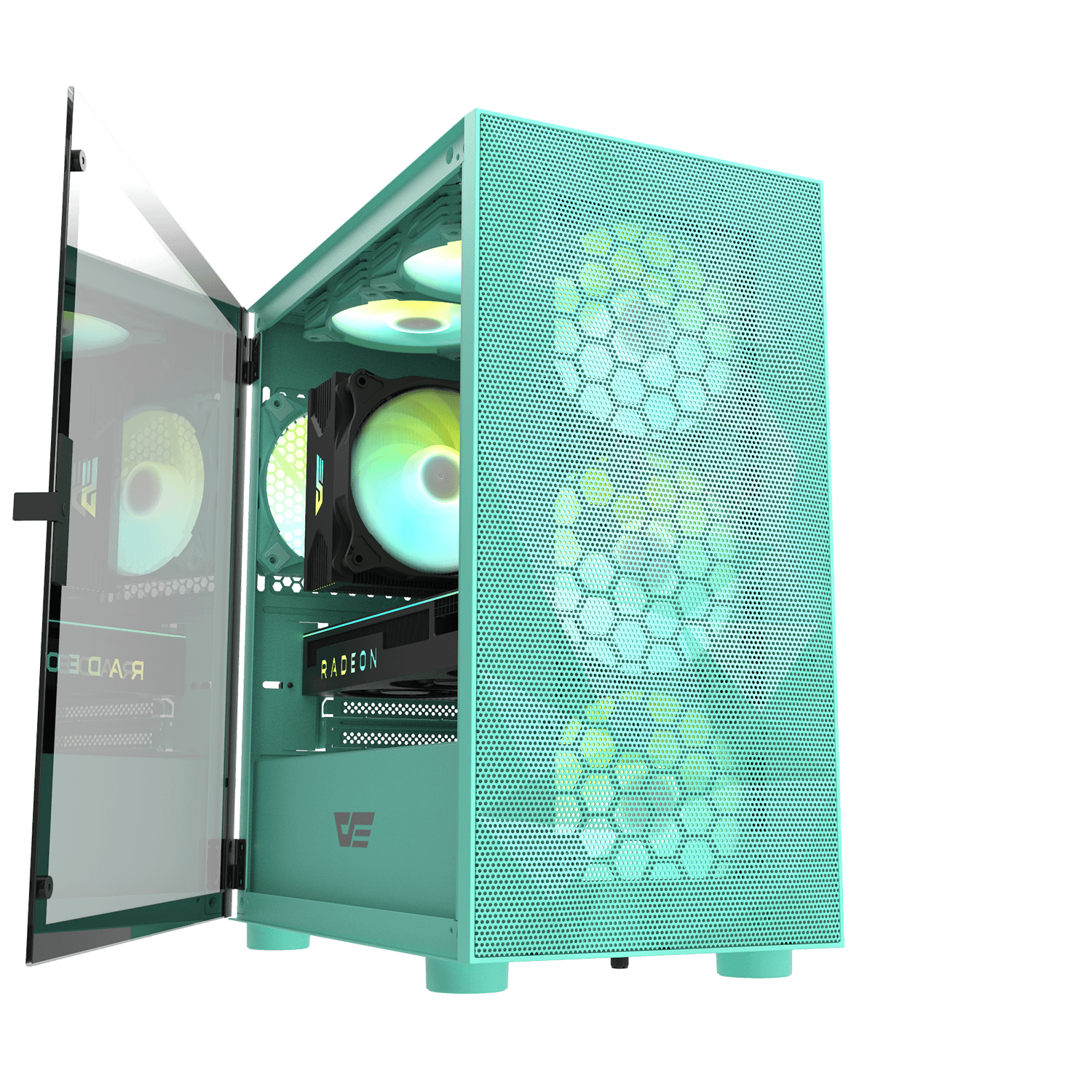 DLM21 Mesh MATX PC Case