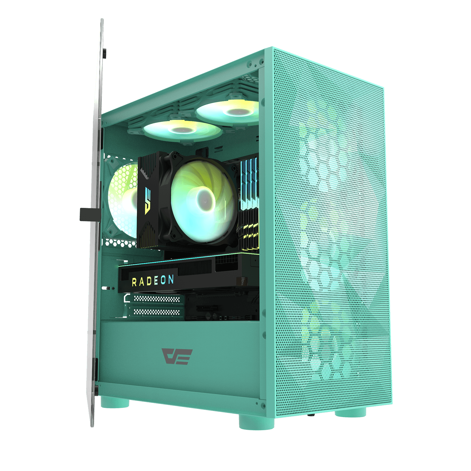 DLM21 Mesh MATX PC Case