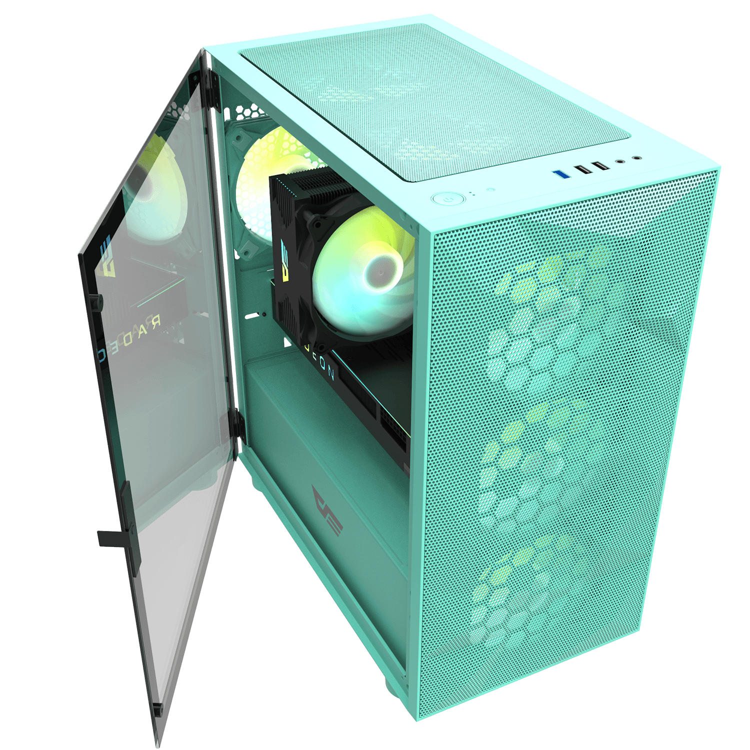 DLM21 Mesh MATX PC Case