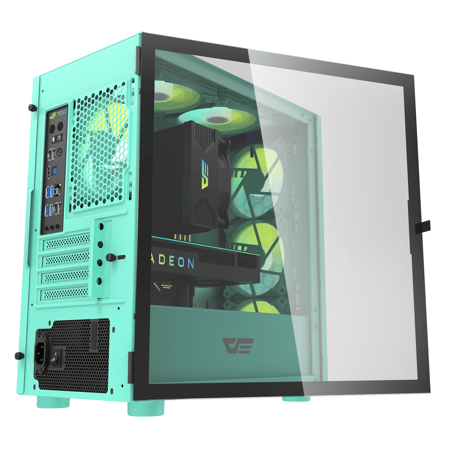 DLM21 Mesh MATX PC Case