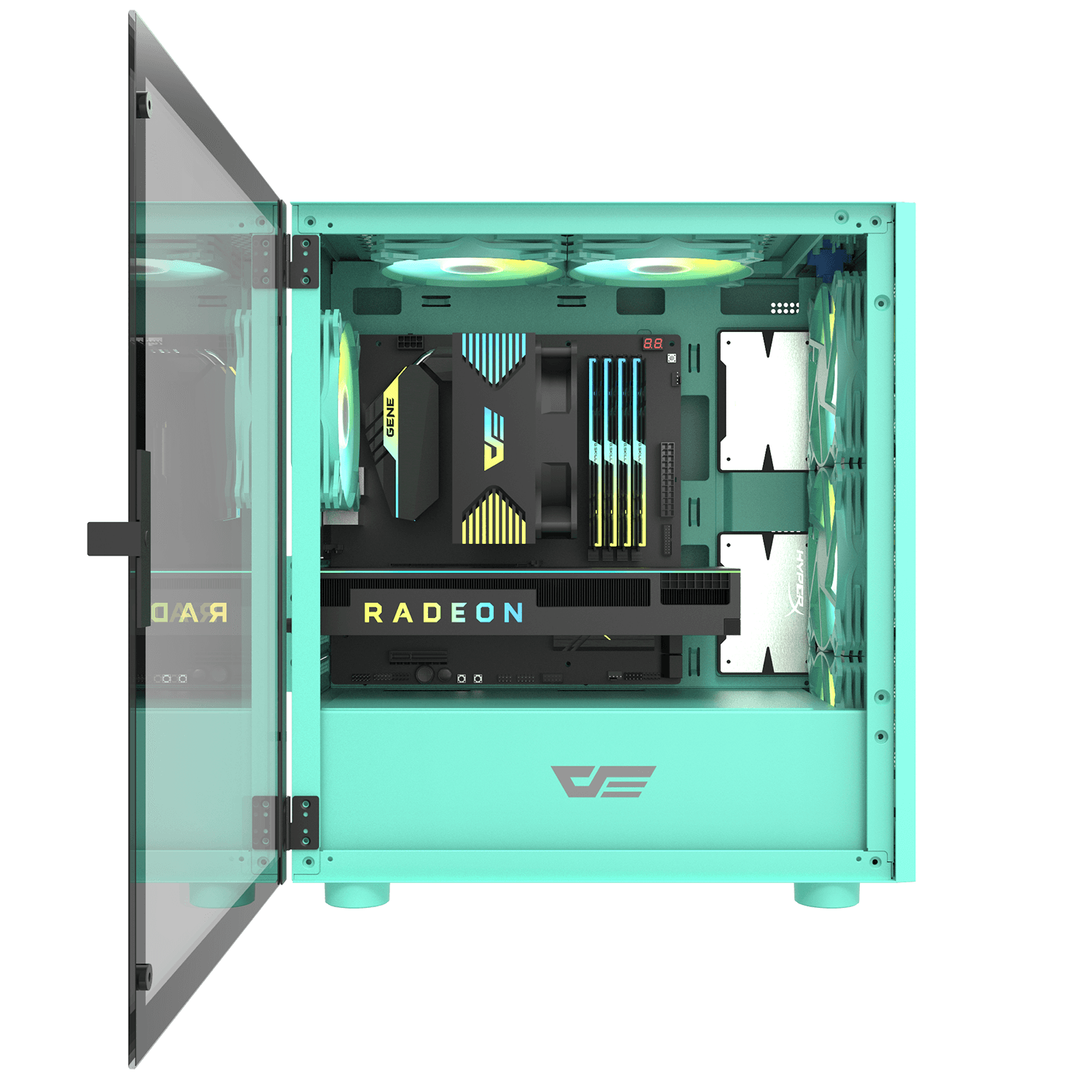 DLM21 Mesh MATX PC Case