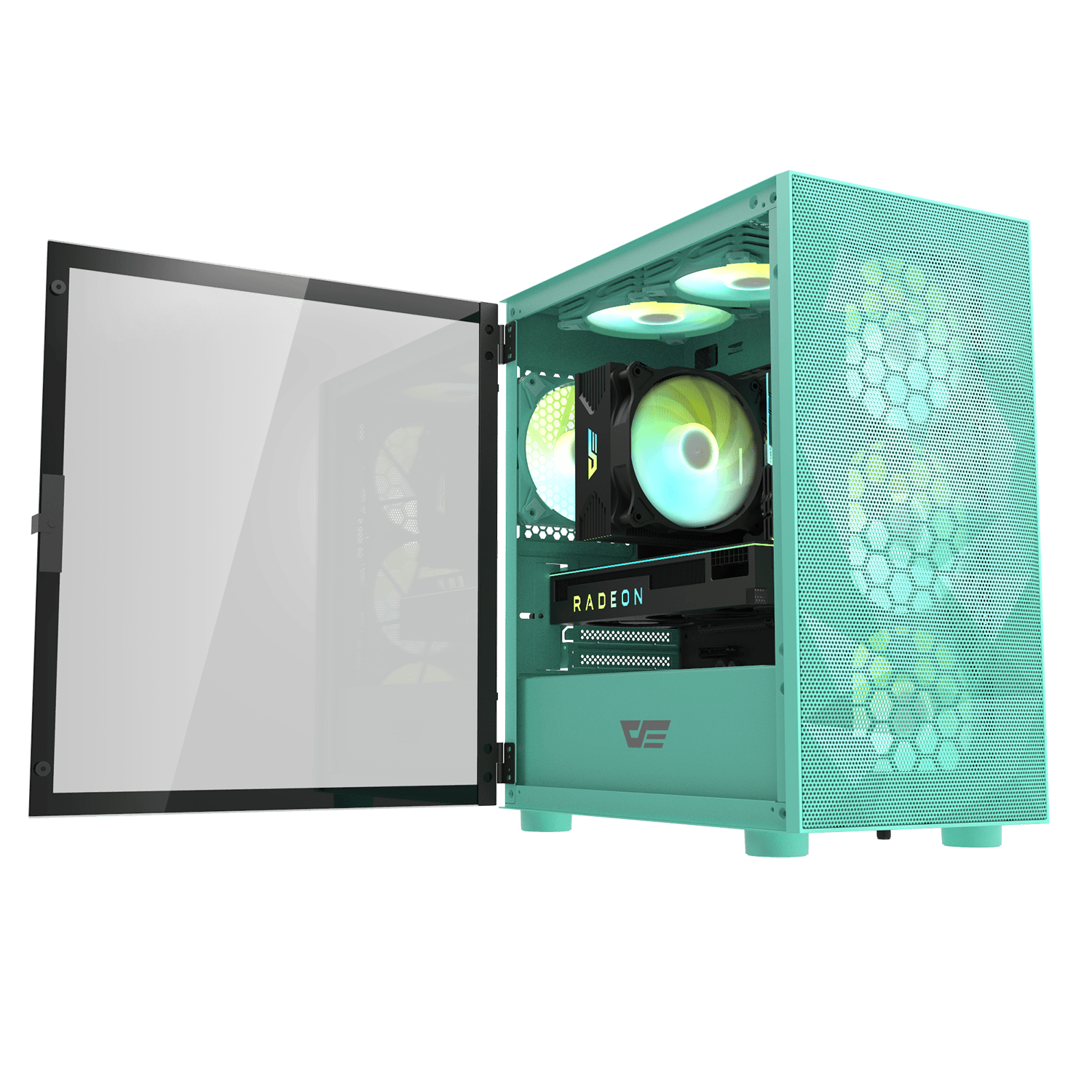 DLM21 Mesh MATX PC Case