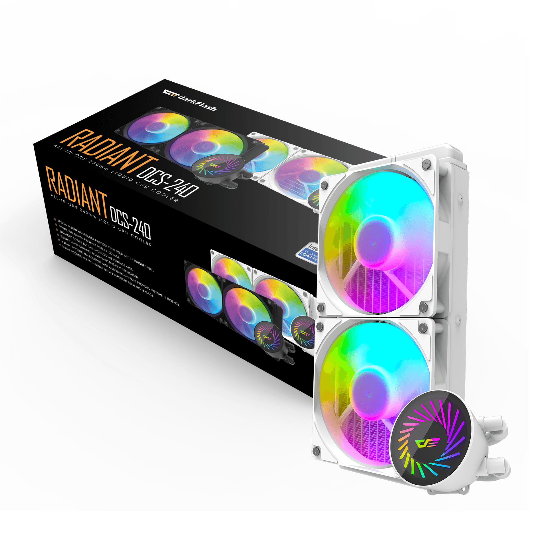 Radiant DCS 240 Liquid CPU Cooler