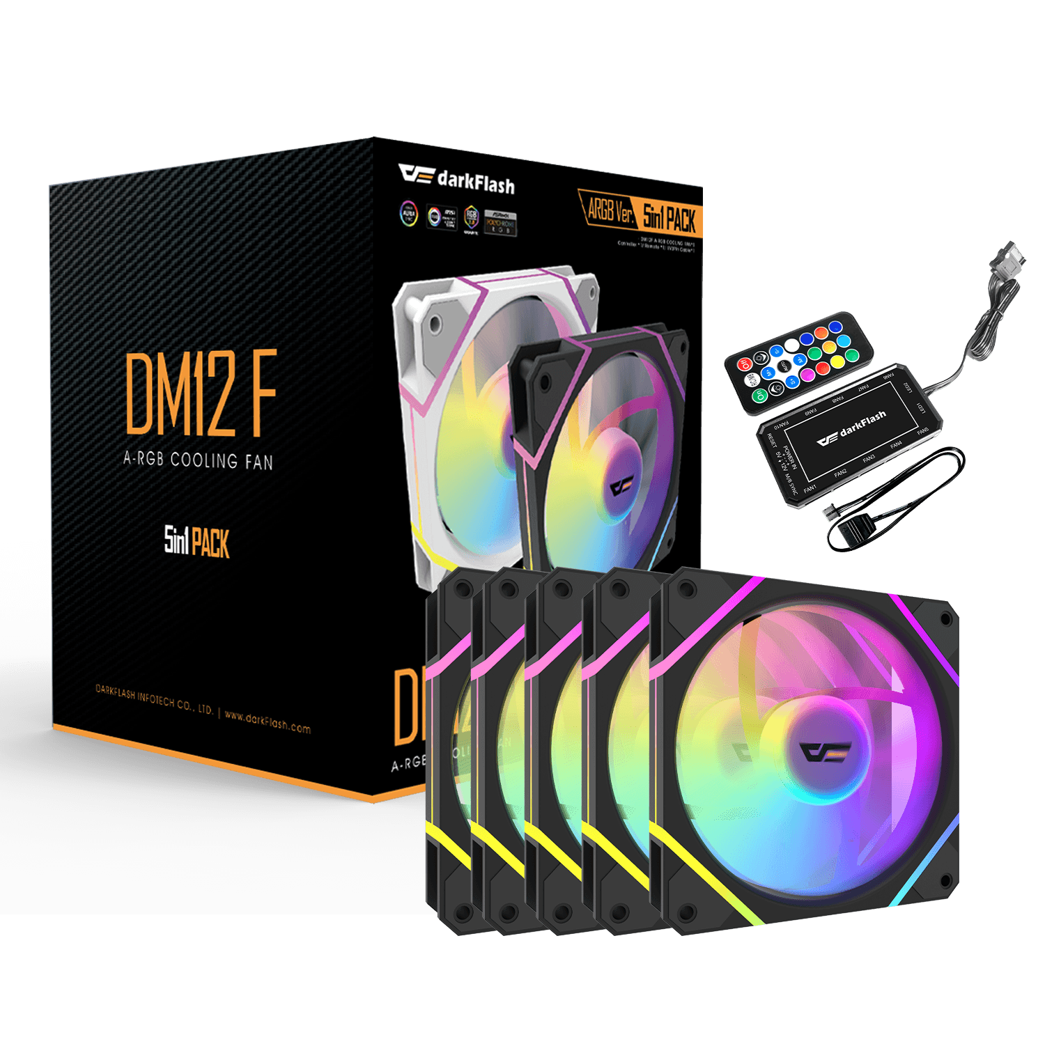 DM12F A-RGB Cooling Fan