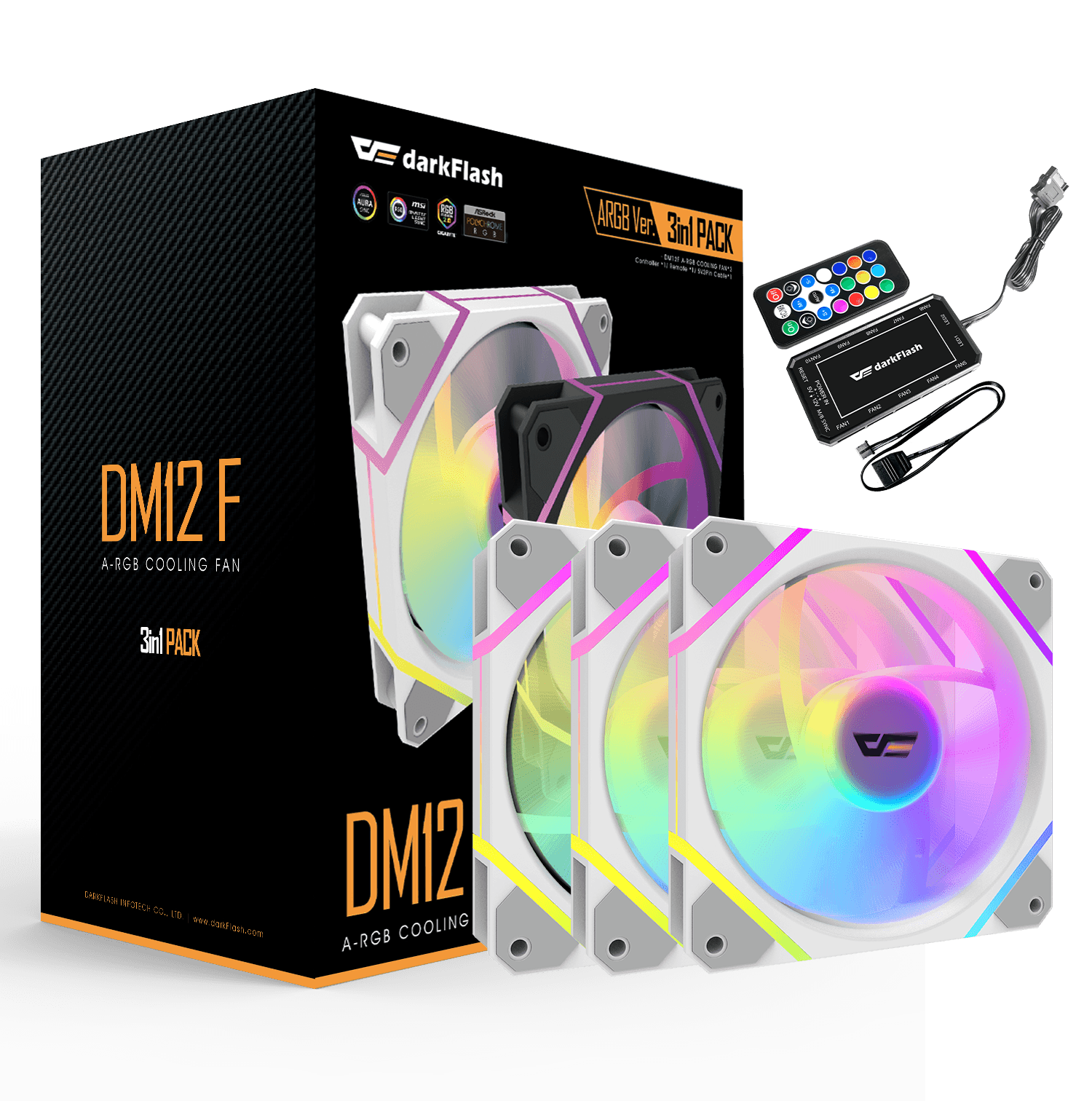 DM12F A-RGB Cooling Fan